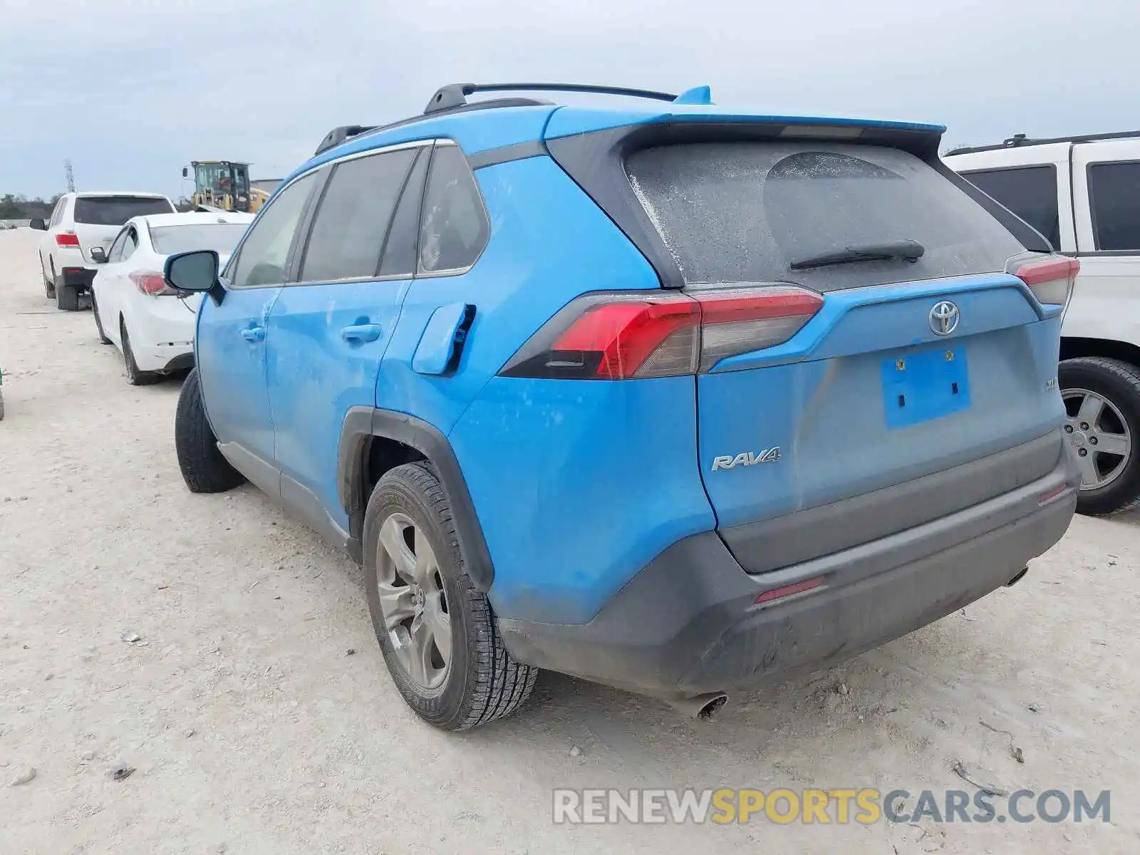 3 Фотография поврежденного автомобиля JTMW1RFVXKD023523 TOYOTA RAV4 2019