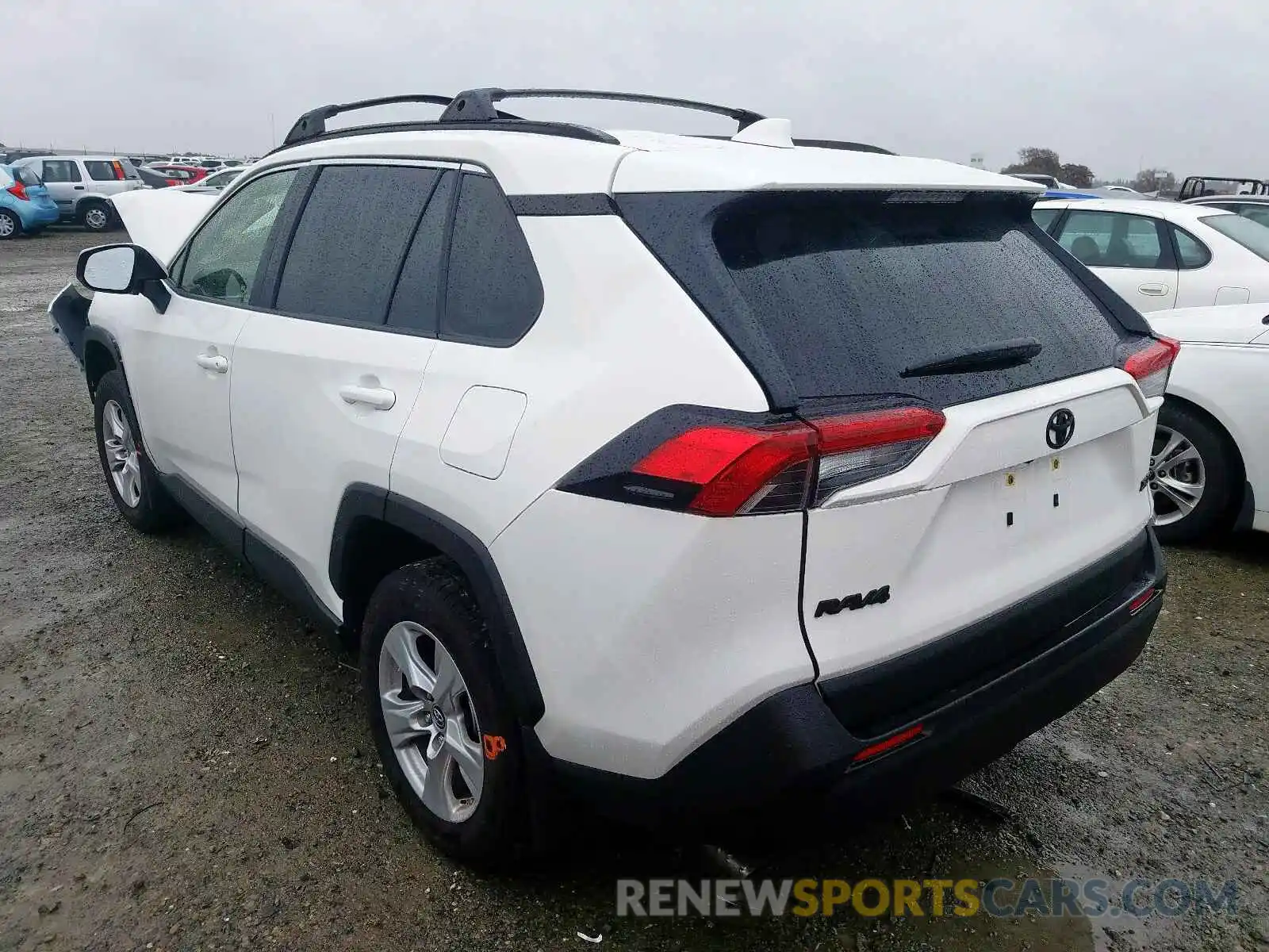 3 Фотография поврежденного автомобиля JTMW1RFVXKD030178 TOYOTA RAV4 2019