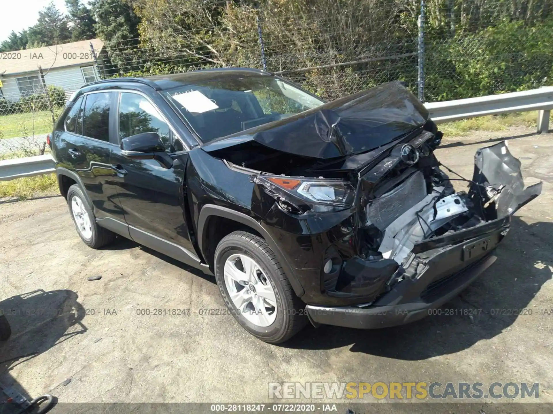 1 Фотография поврежденного автомобиля JTMW1RFVXKD030942 TOYOTA RAV4 2019