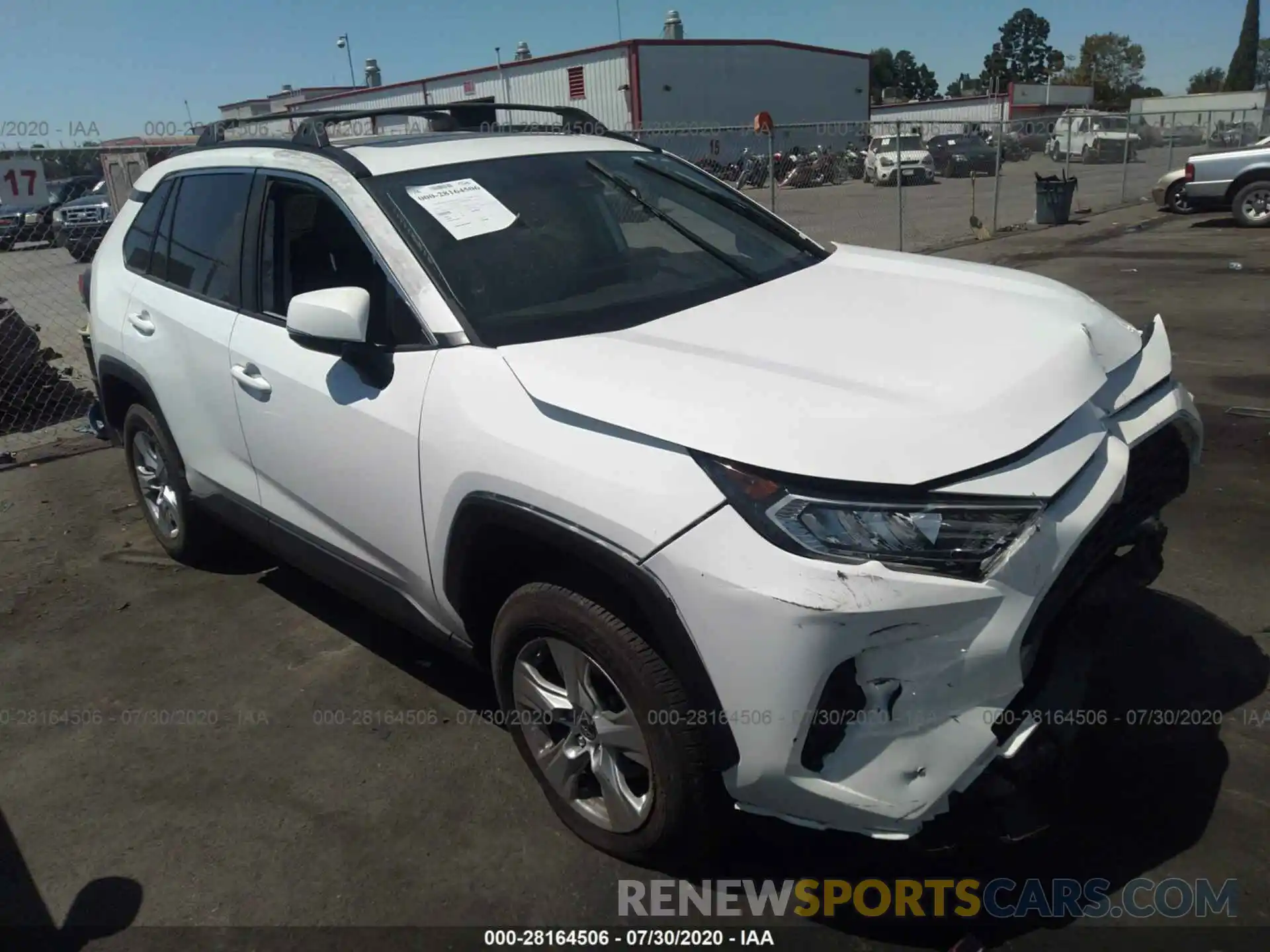 1 Фотография поврежденного автомобиля JTMW1RFVXKD031301 TOYOTA RAV4 2019