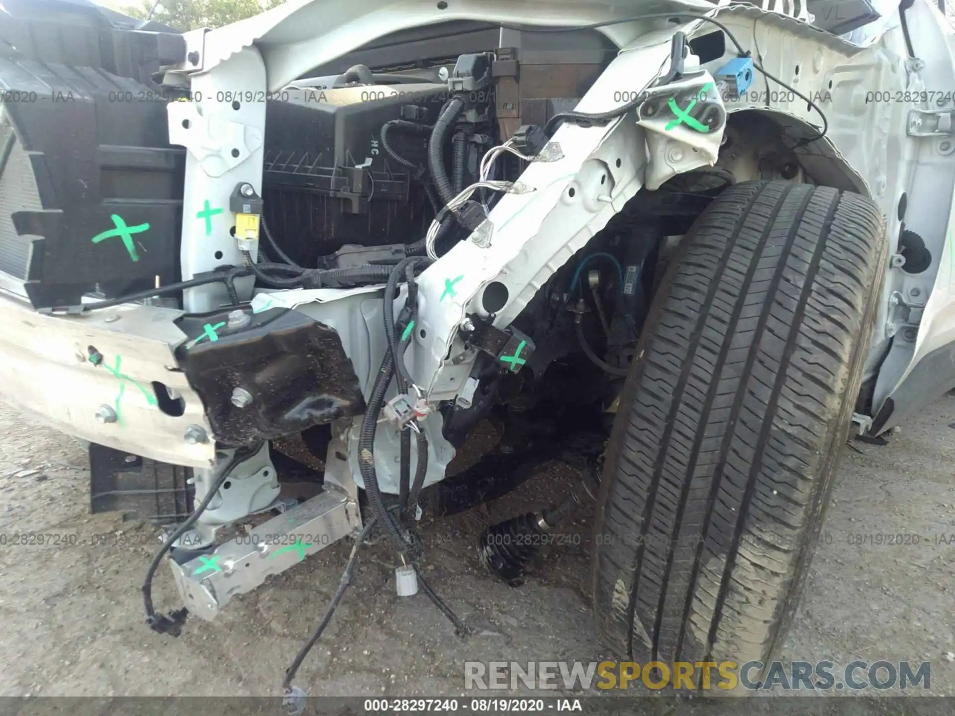 6 Photograph of a damaged car JTMW1RFVXKD034490 TOYOTA RAV4 2019