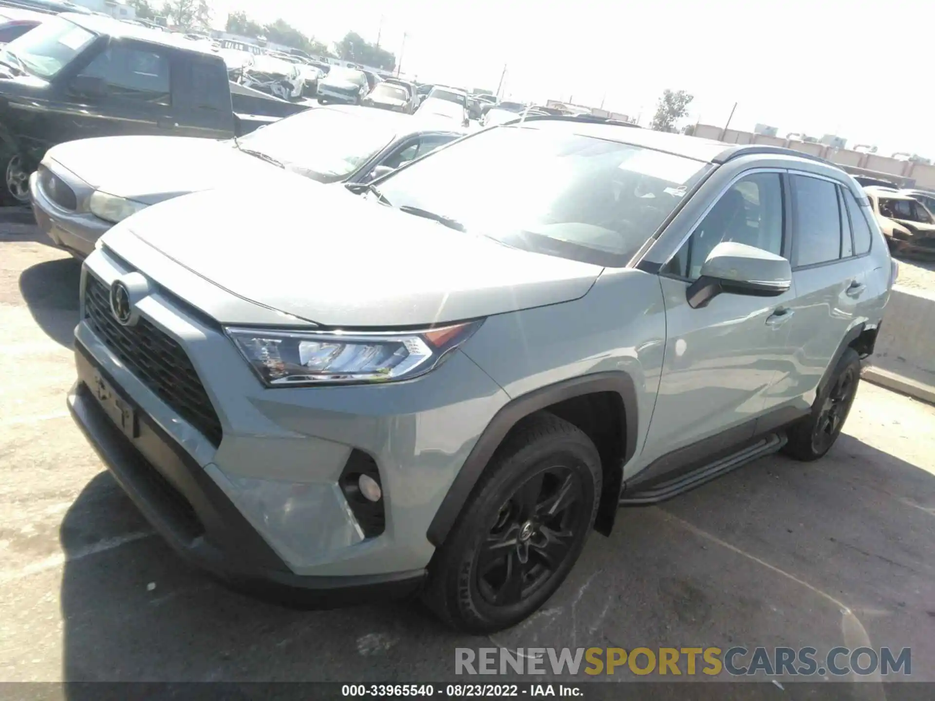 2 Фотография поврежденного автомобиля JTMW1RFVXKD037230 TOYOTA RAV4 2019