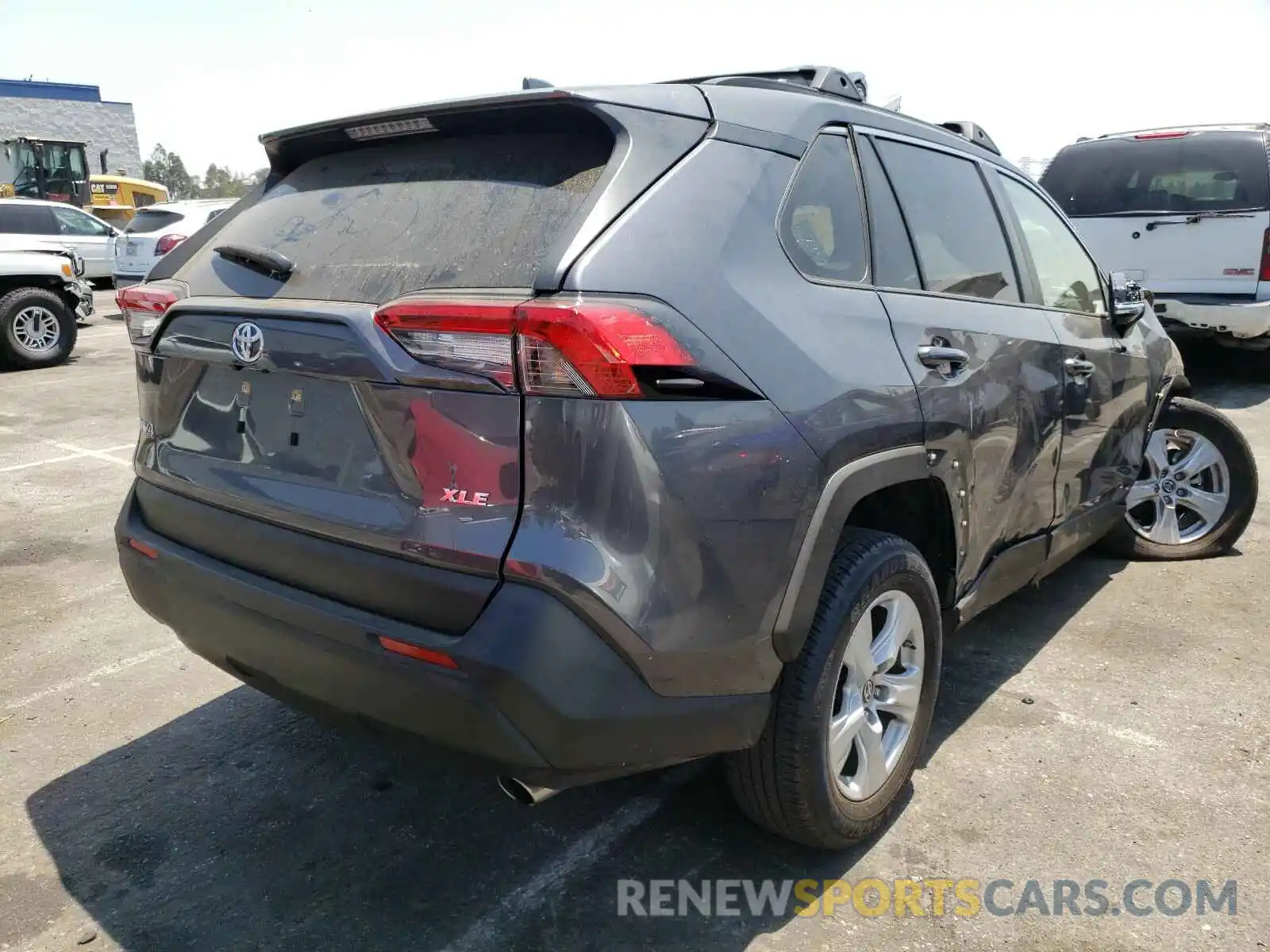 4 Photograph of a damaged car JTMW1RFVXKD040676 TOYOTA RAV4 2019