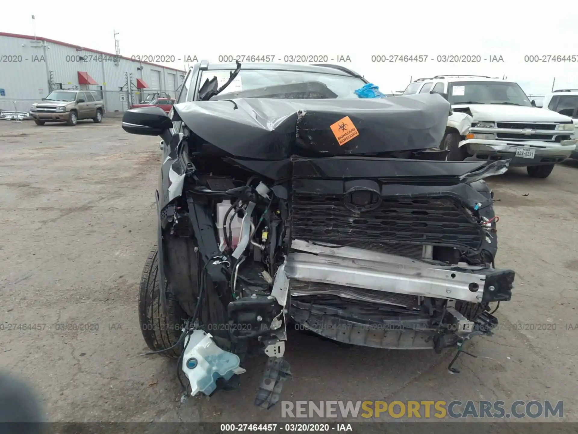 6 Photograph of a damaged car JTMW1RFVXKD500578 TOYOTA RAV4 2019