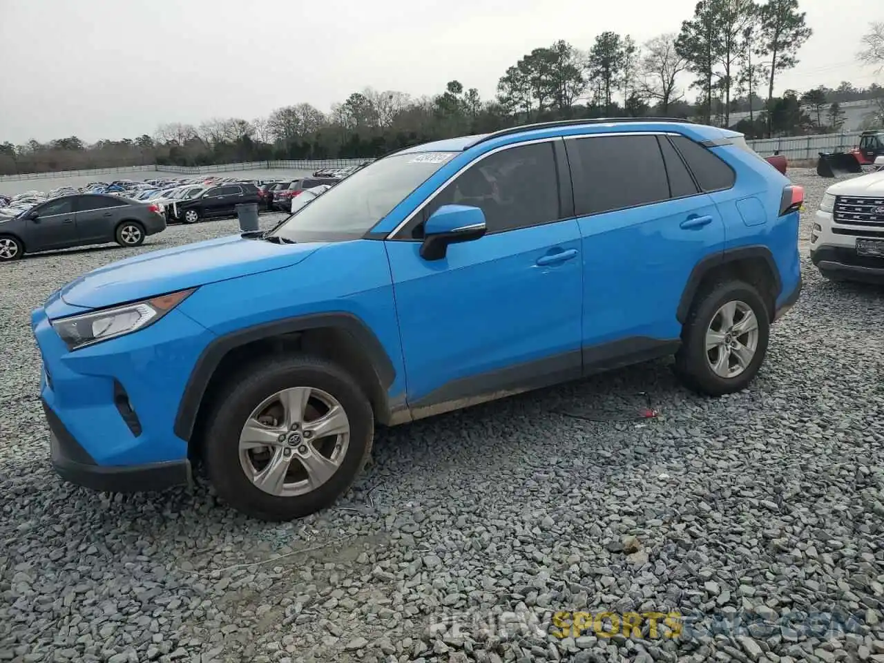 1 Photograph of a damaged car JTMW1RFVXKD501164 TOYOTA RAV4 2019