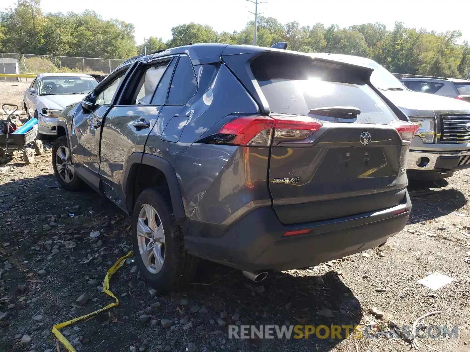 3 Photograph of a damaged car JTMW1RFVXKD502069 TOYOTA RAV4 2019