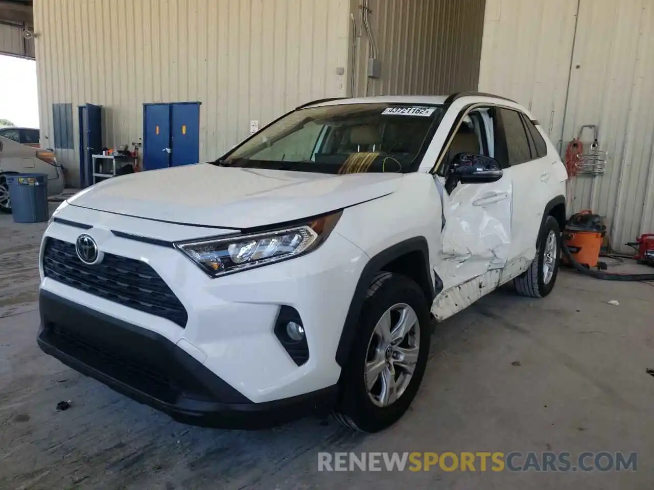 2 Photograph of a damaged car JTMW1RFVXKD502170 TOYOTA RAV4 2019