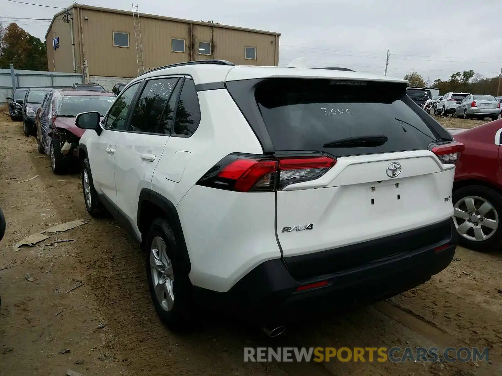 3 Photograph of a damaged car JTMW1RFVXKD502220 TOYOTA RAV4 2019