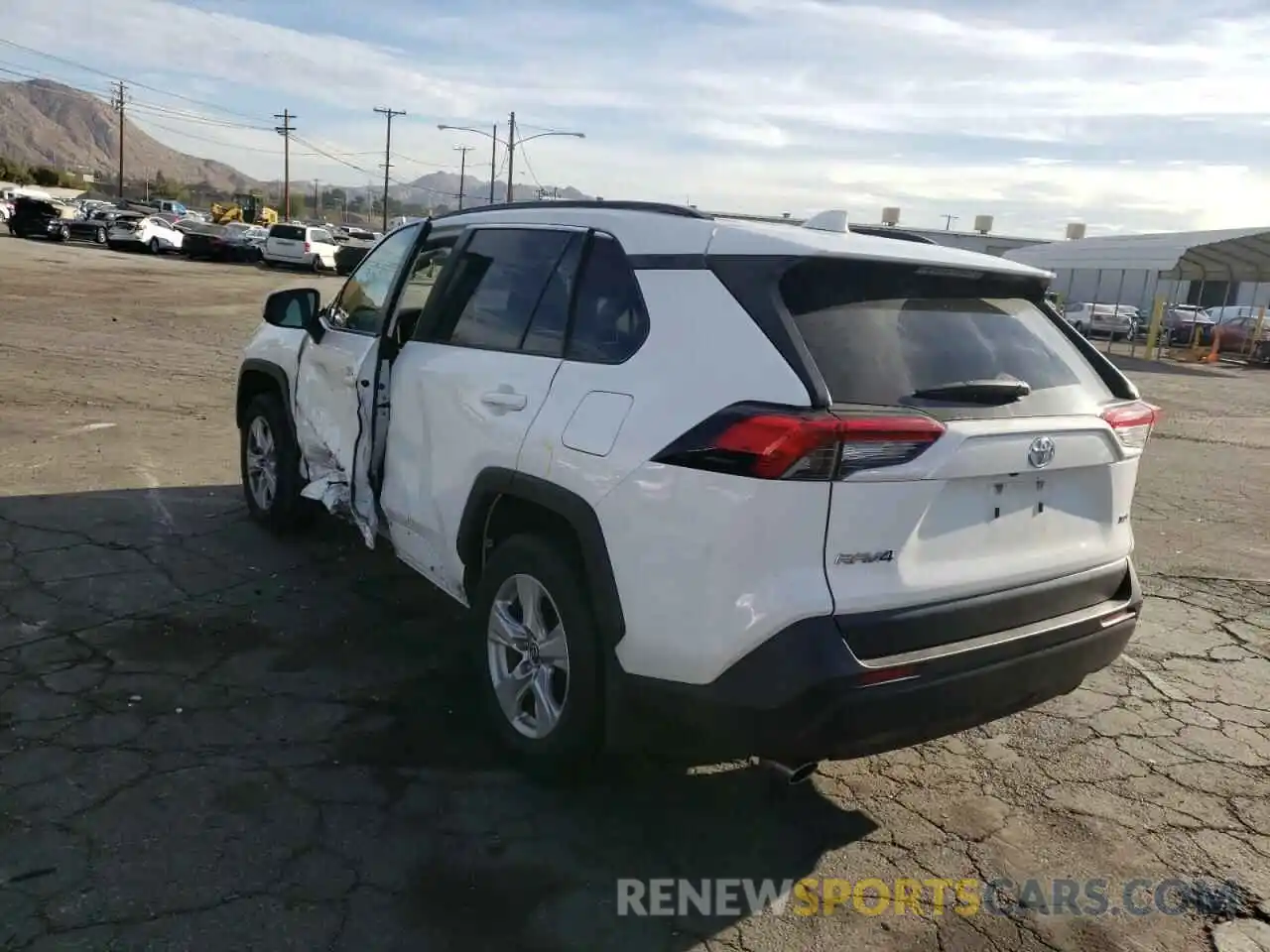 3 Photograph of a damaged car JTMW1RFVXKD502248 TOYOTA RAV4 2019