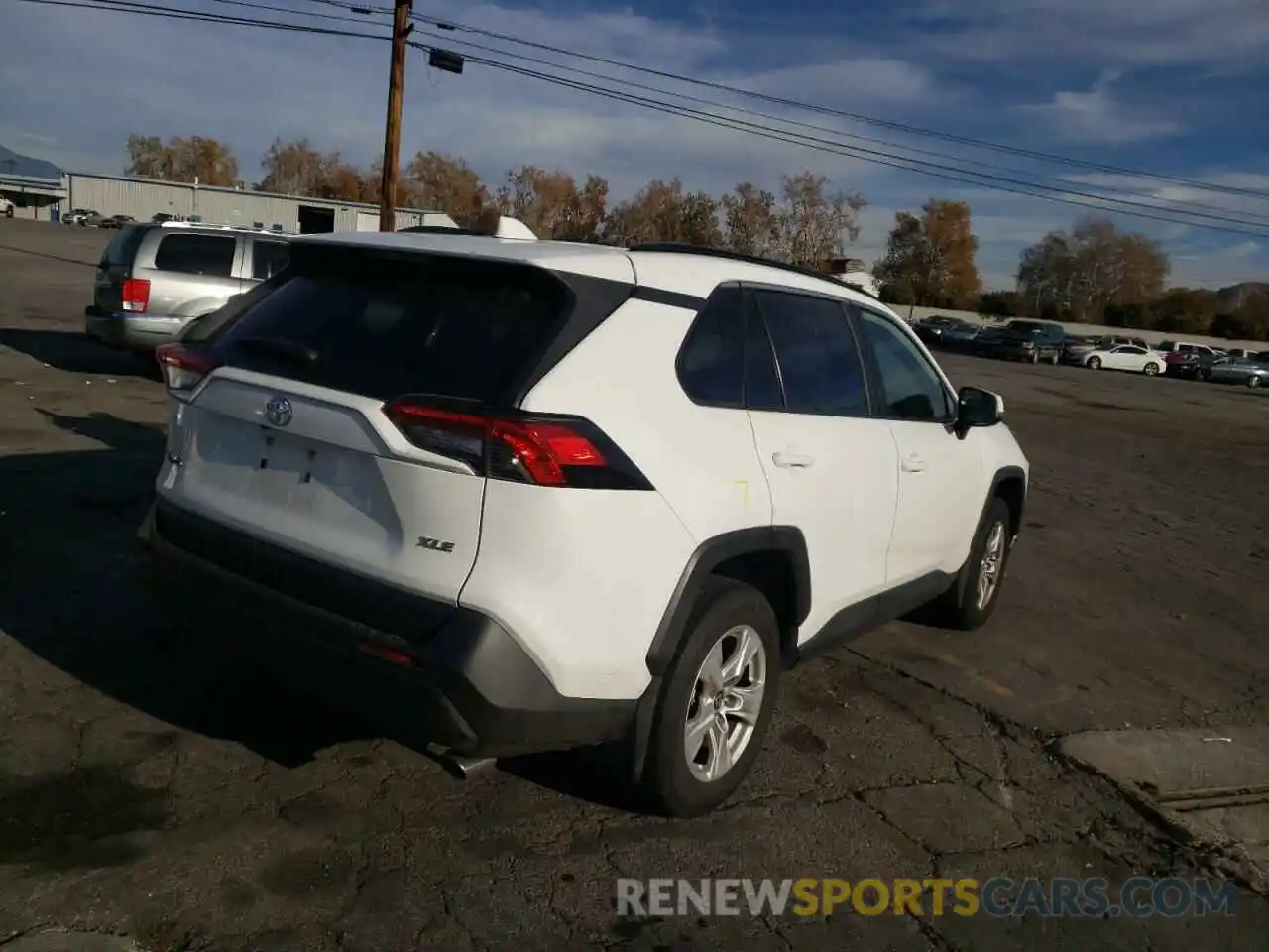 4 Photograph of a damaged car JTMW1RFVXKD502248 TOYOTA RAV4 2019