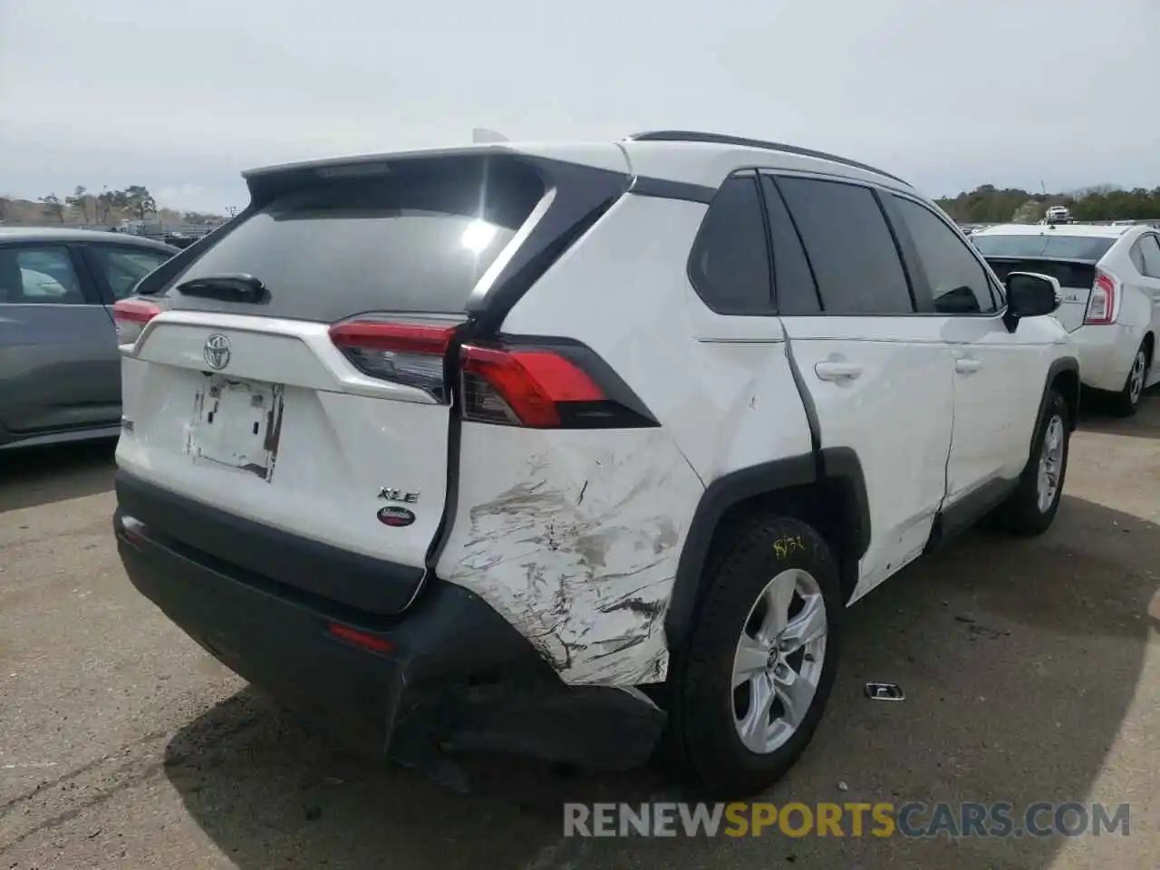 4 Фотография поврежденного автомобиля JTMW1RFVXKD503707 TOYOTA RAV4 2019