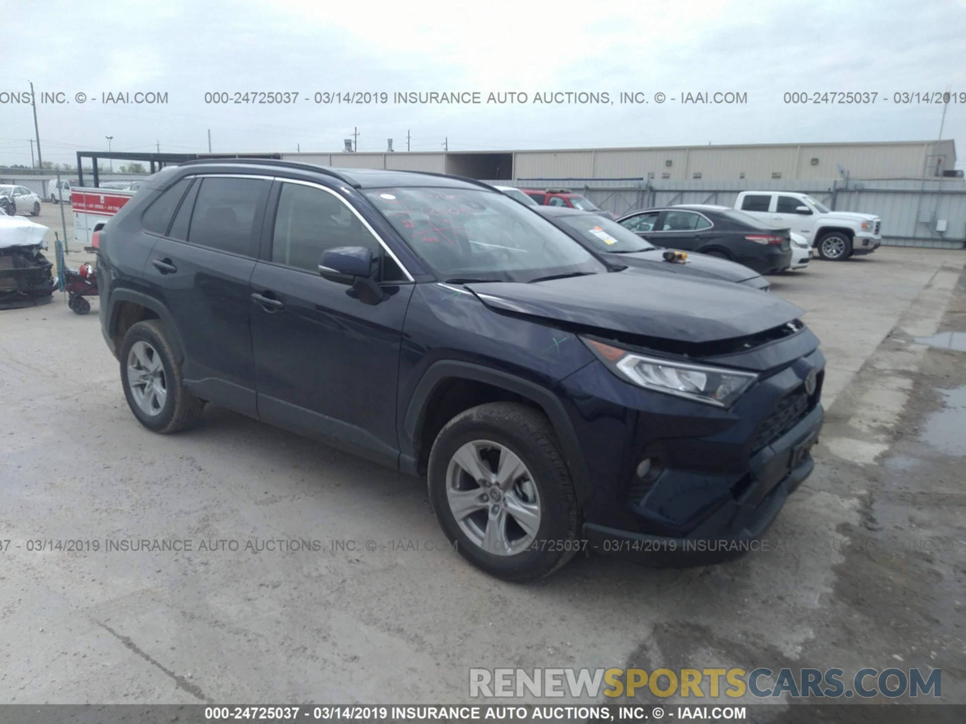 1 Фотография поврежденного автомобиля JTMW1RFVXKD505036 TOYOTA RAV4 2019