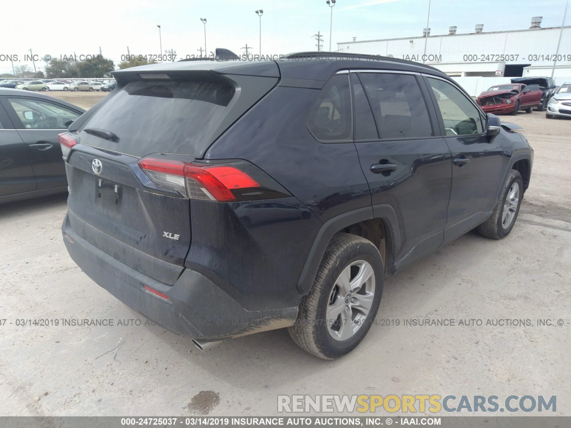 4 Фотография поврежденного автомобиля JTMW1RFVXKD505036 TOYOTA RAV4 2019