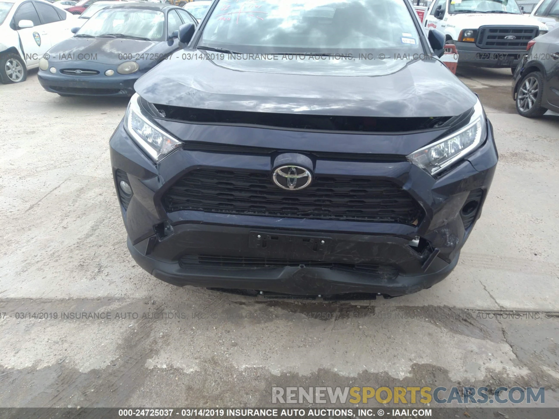 6 Фотография поврежденного автомобиля JTMW1RFVXKD505036 TOYOTA RAV4 2019