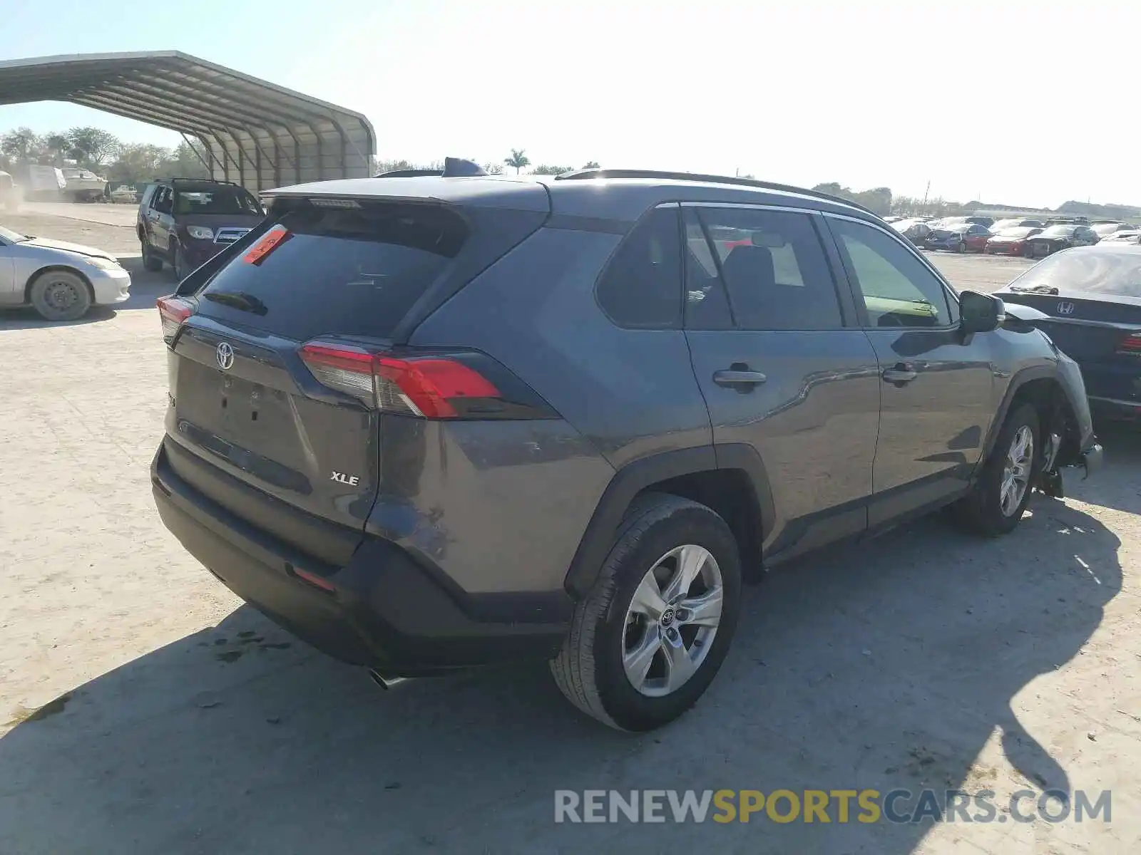 4 Фотография поврежденного автомобиля JTMW1RFVXKD505487 TOYOTA RAV4 2019