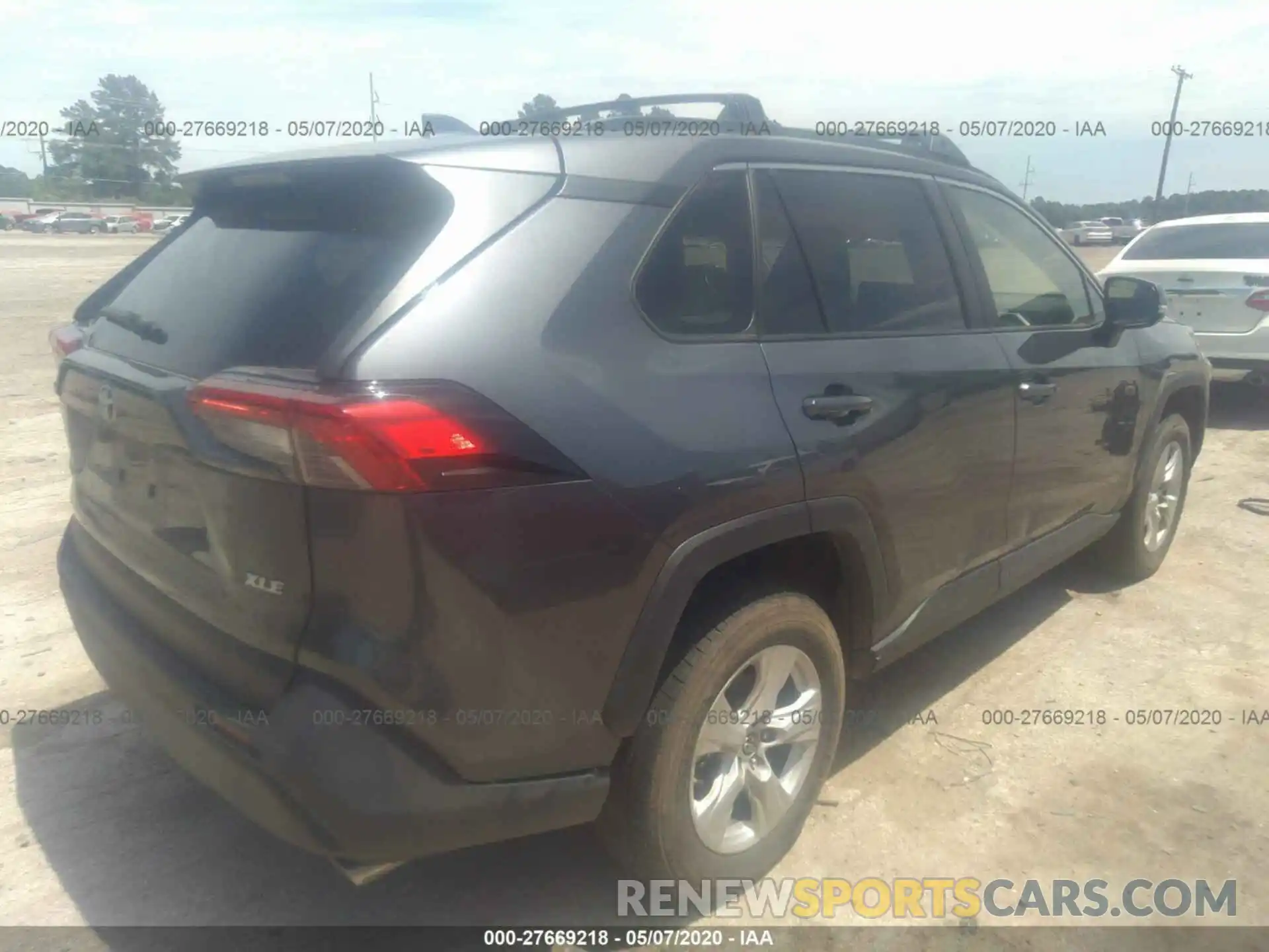 4 Photograph of a damaged car JTMW1RFVXKD505697 TOYOTA RAV4 2019