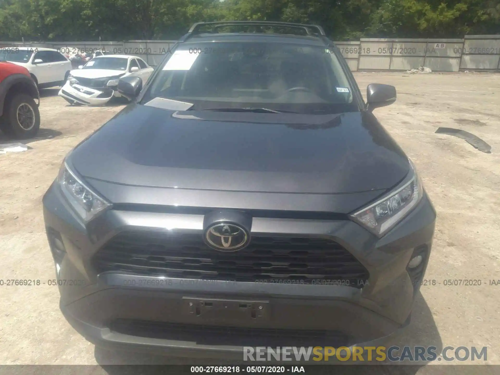 6 Фотография поврежденного автомобиля JTMW1RFVXKD505697 TOYOTA RAV4 2019