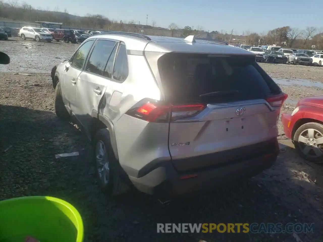 3 Photograph of a damaged car JTMW1RFVXKD506154 TOYOTA RAV4 2019