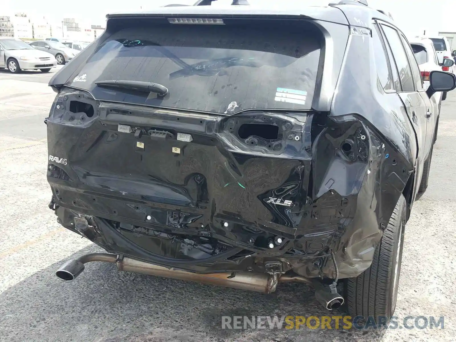 9 Photograph of a damaged car JTMW1RFVXKD508261 TOYOTA RAV4 2019