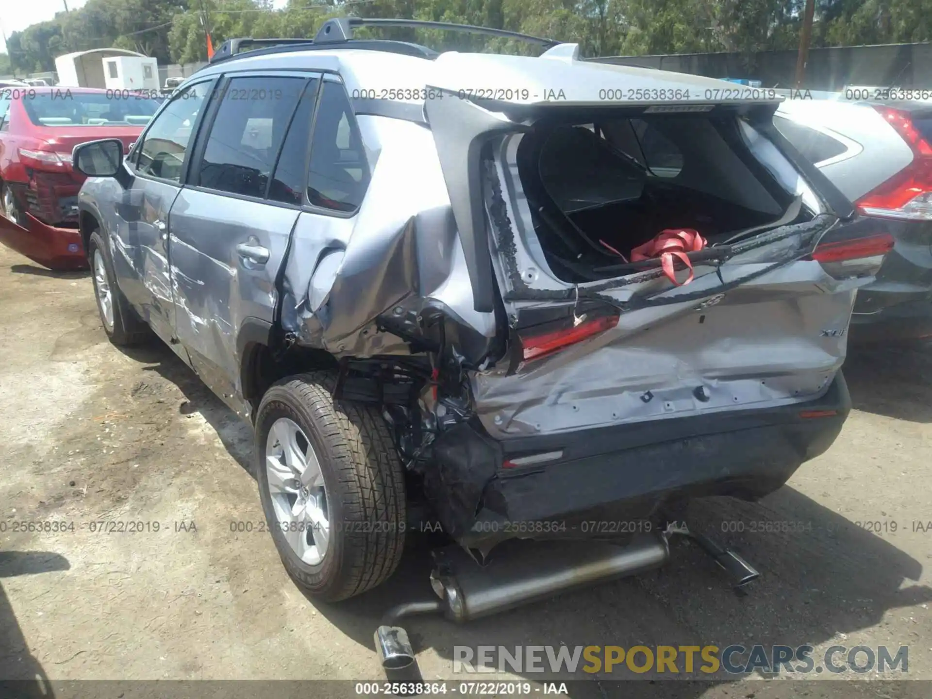 3 Photograph of a damaged car JTMW1RFVXKD508406 TOYOTA RAV4 2019