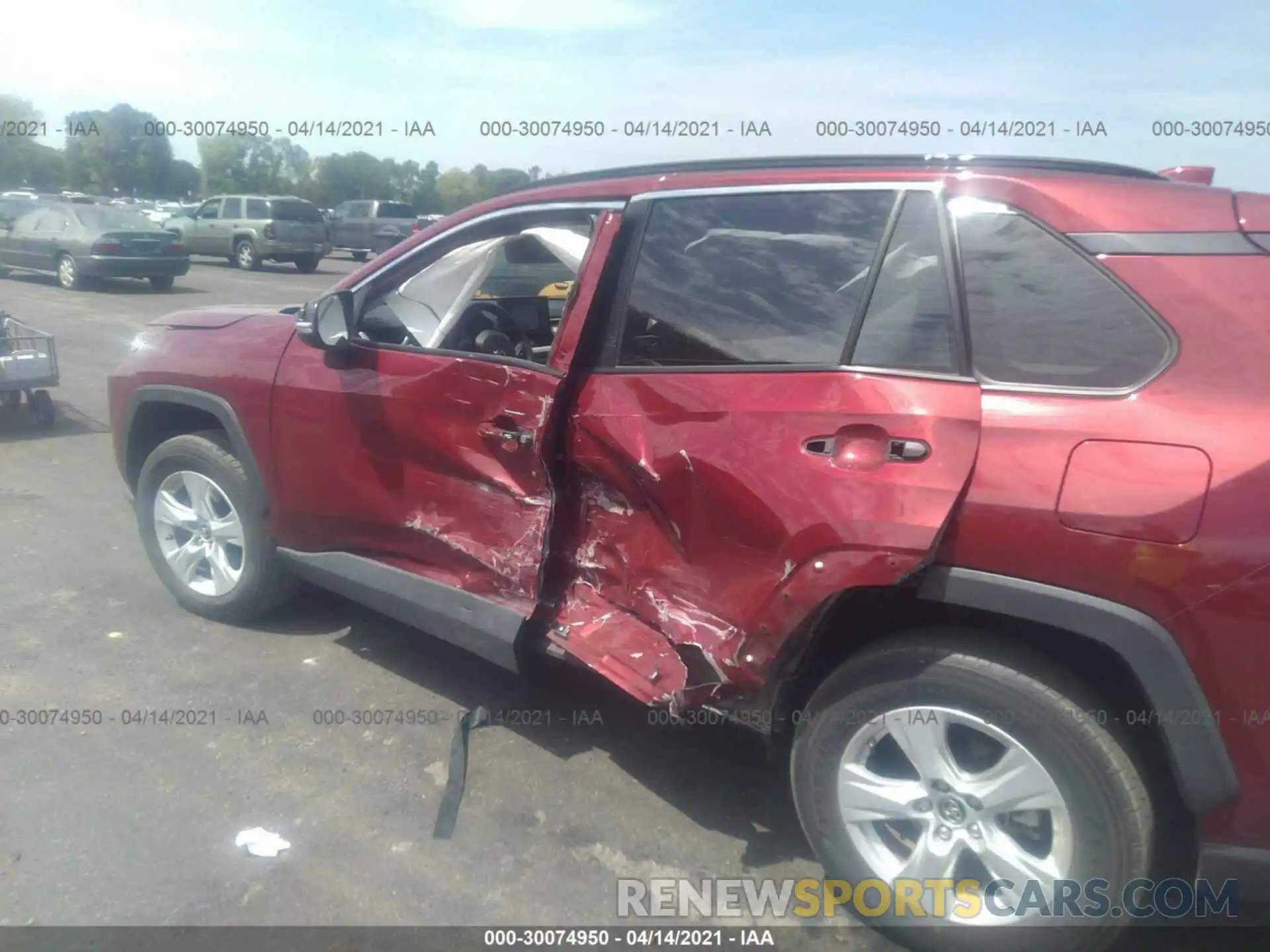 6 Photograph of a damaged car JTMW1RFVXKD509622 TOYOTA RAV4 2019