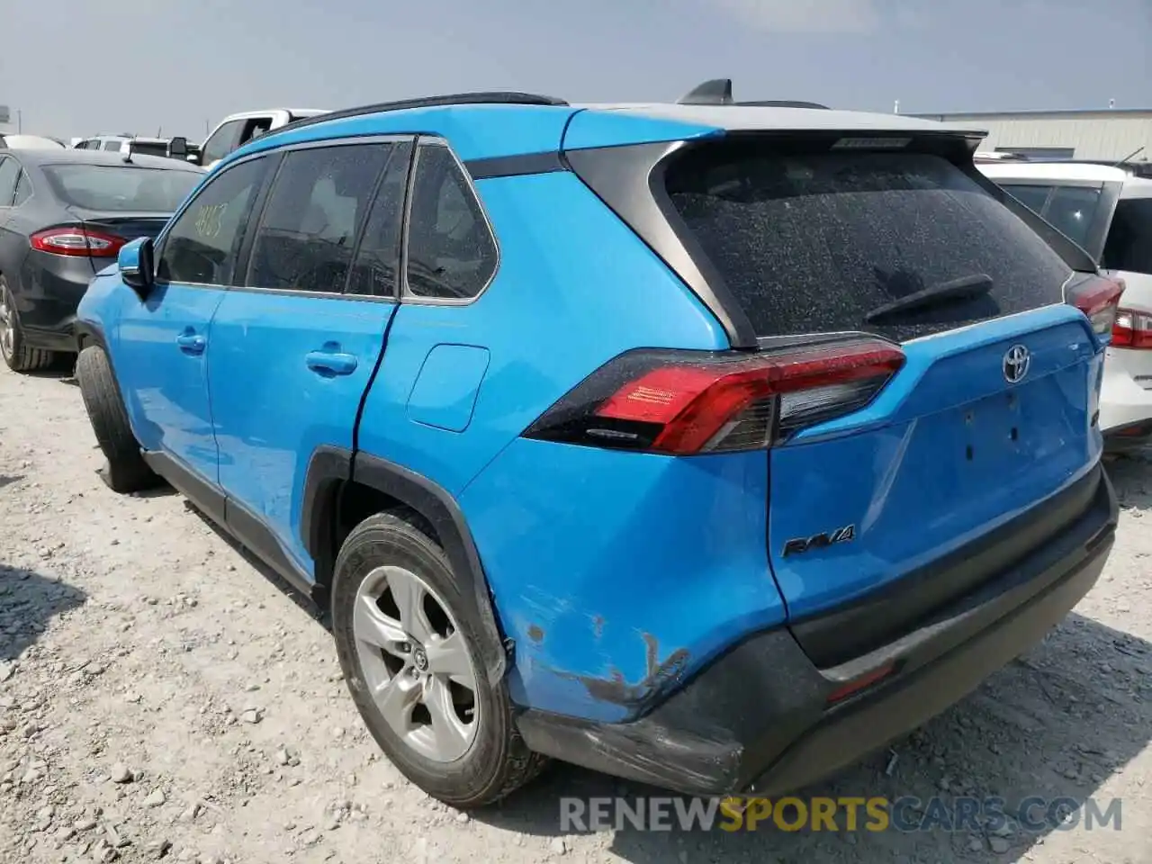 3 Photograph of a damaged car JTMW1RFVXKD511368 TOYOTA RAV4 2019