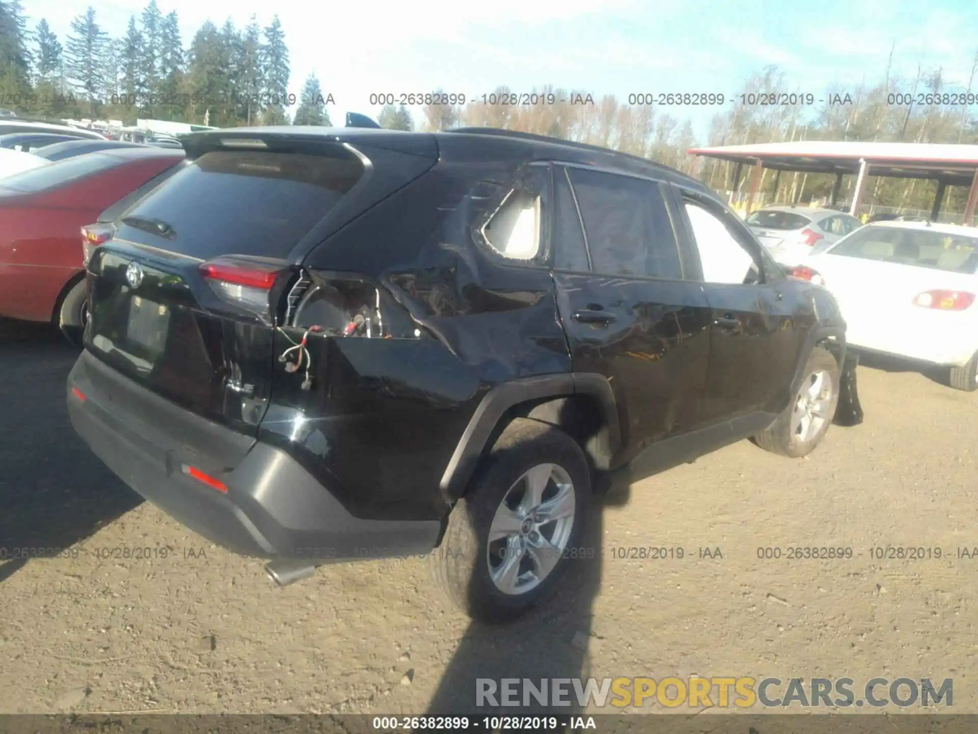 4 Photograph of a damaged car JTMW1RFVXKJ001765 TOYOTA RAV4 2019