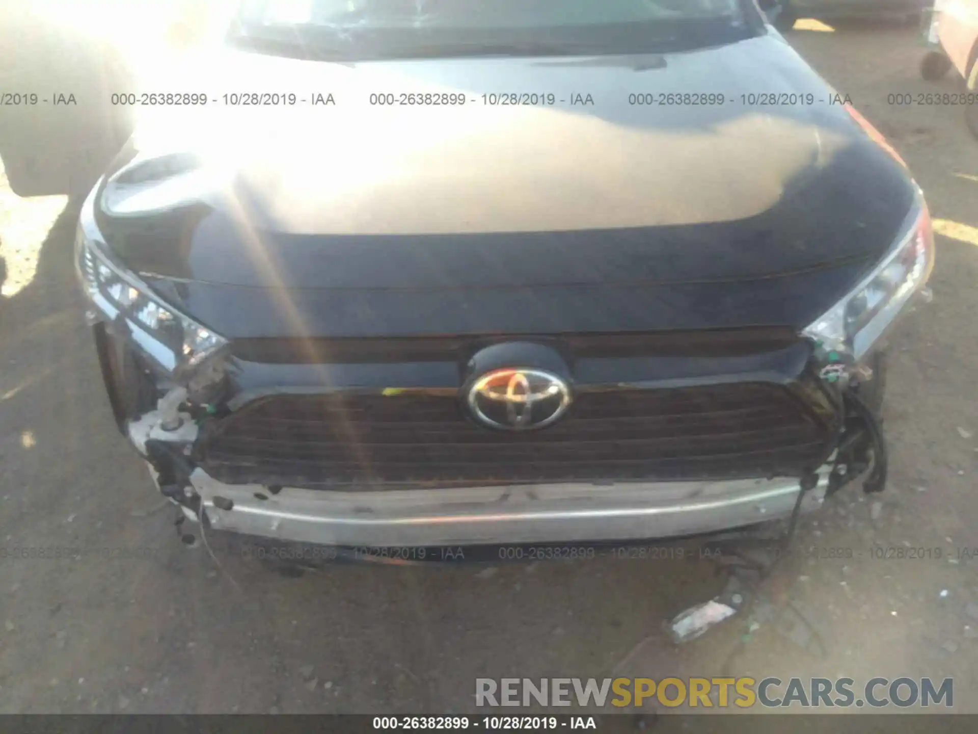 6 Photograph of a damaged car JTMW1RFVXKJ001765 TOYOTA RAV4 2019