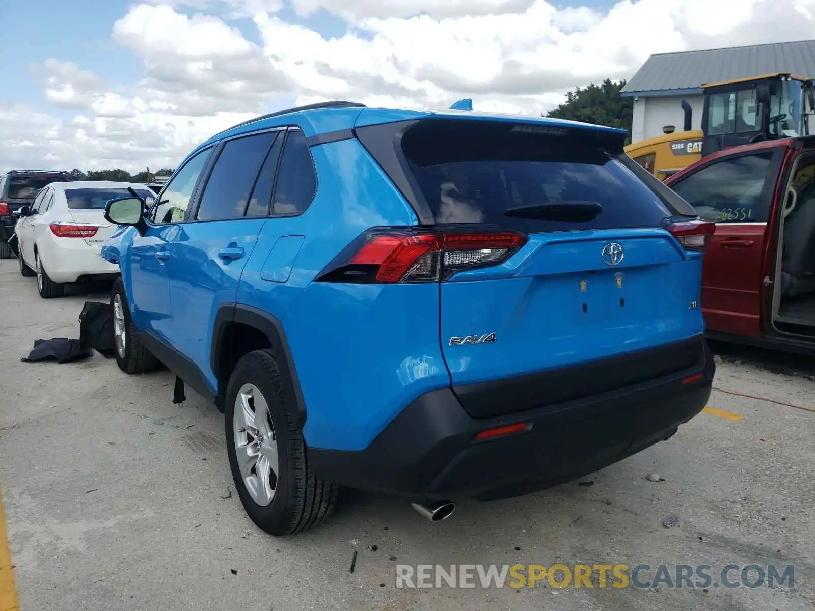 3 Photograph of a damaged car JTMW1RFVXKJ001927 TOYOTA RAV4 2019