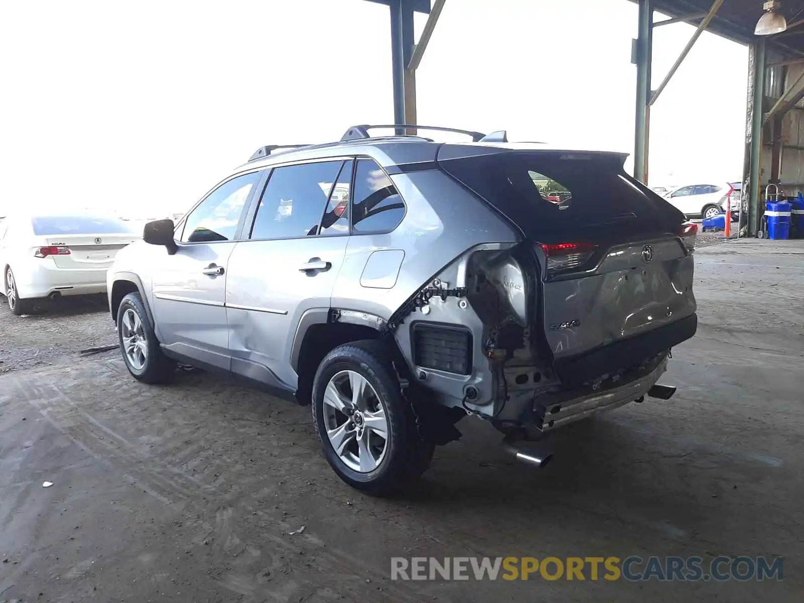 3 Photograph of a damaged car JTMW1RFVXKJ002611 TOYOTA RAV4 2019