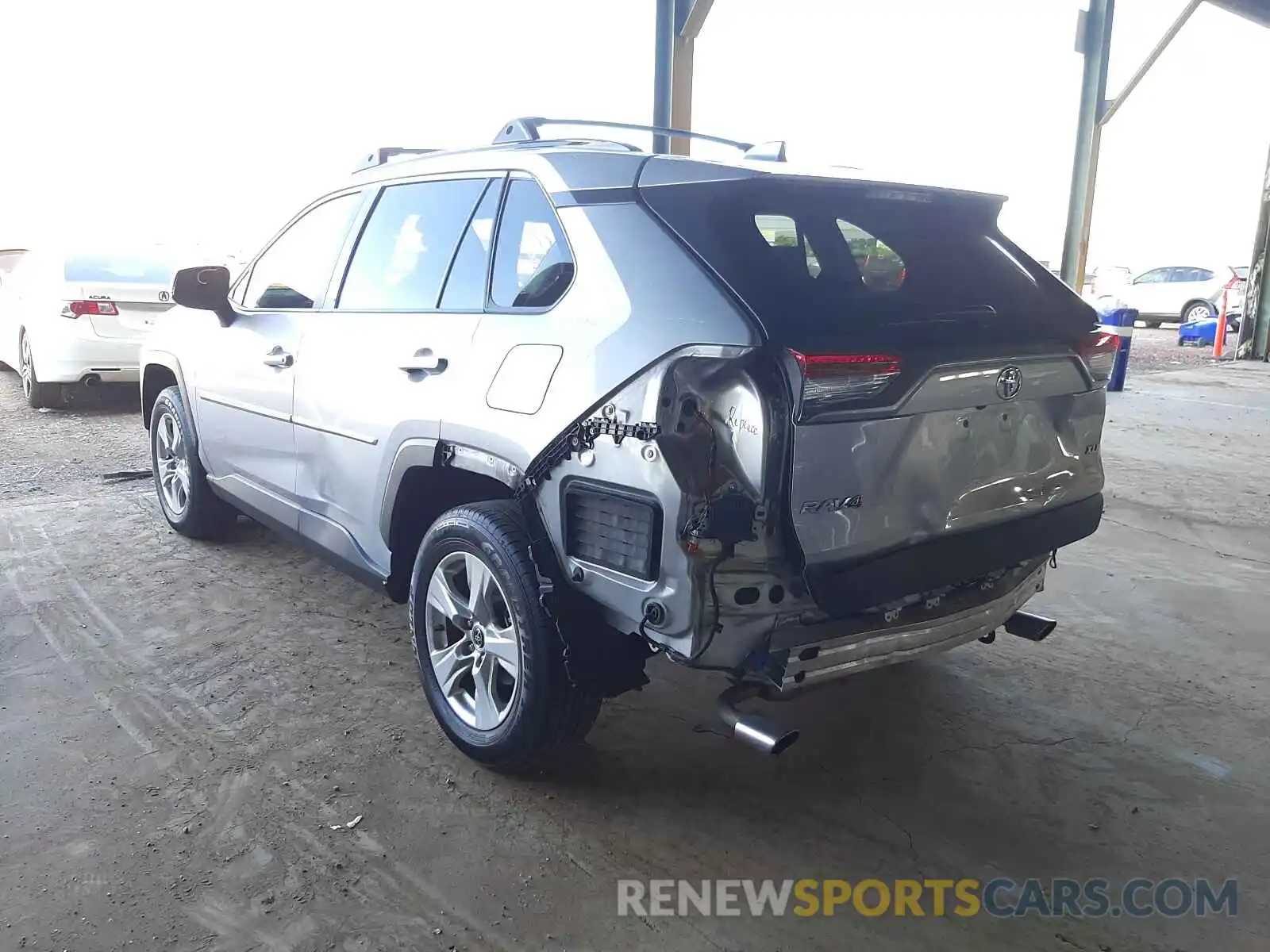 9 Photograph of a damaged car JTMW1RFVXKJ002611 TOYOTA RAV4 2019