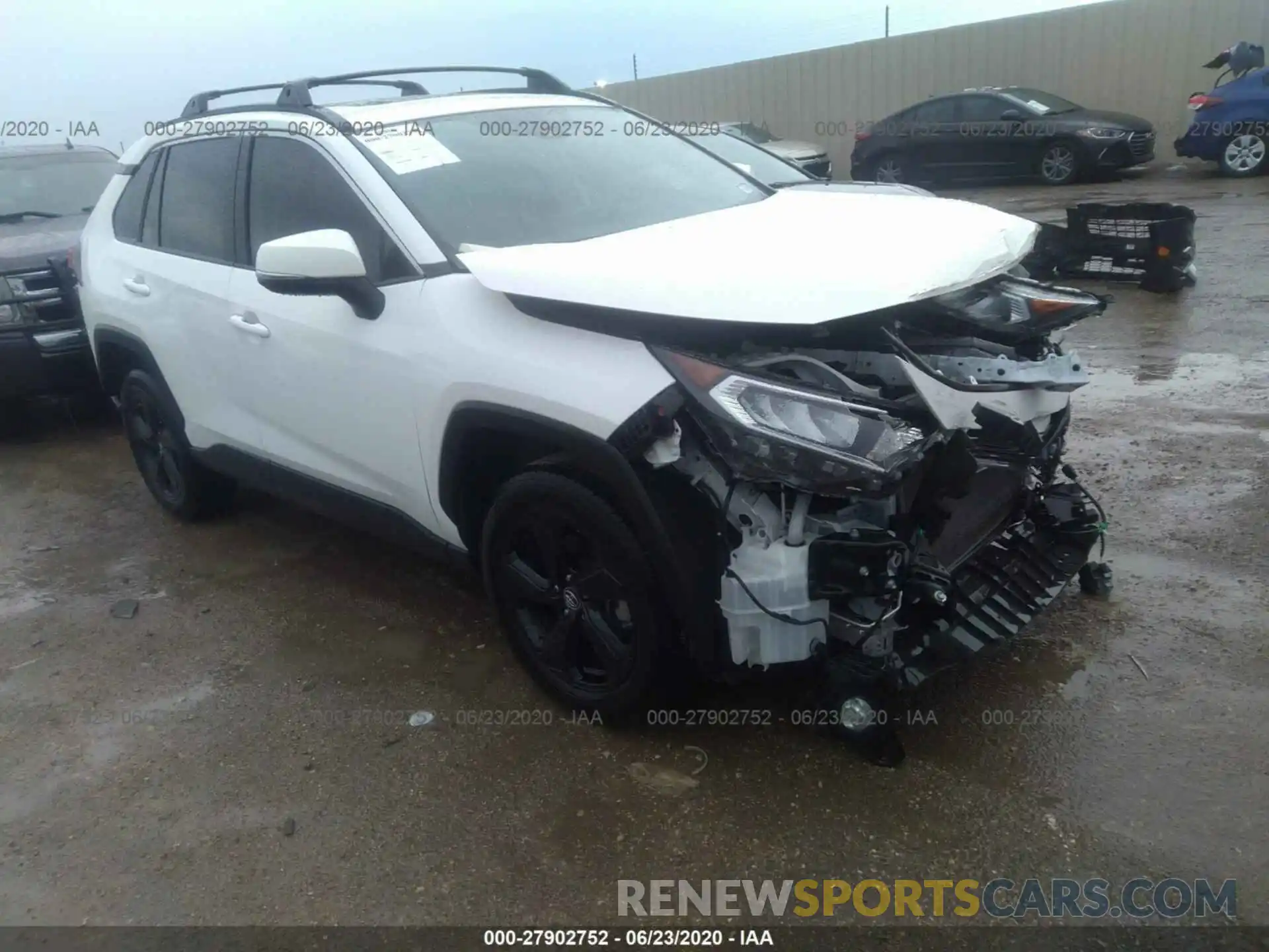 1 Фотография поврежденного автомобиля JTMW1RFVXKJ008232 TOYOTA RAV4 2019