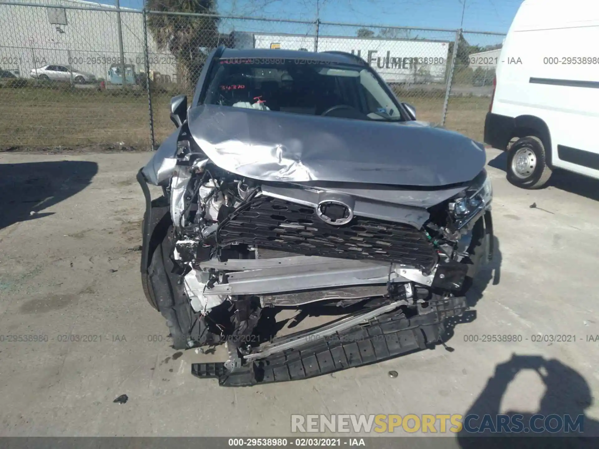 6 Photograph of a damaged car JTMW1RFZ4KD013733 TOYOTA RAV4 2019