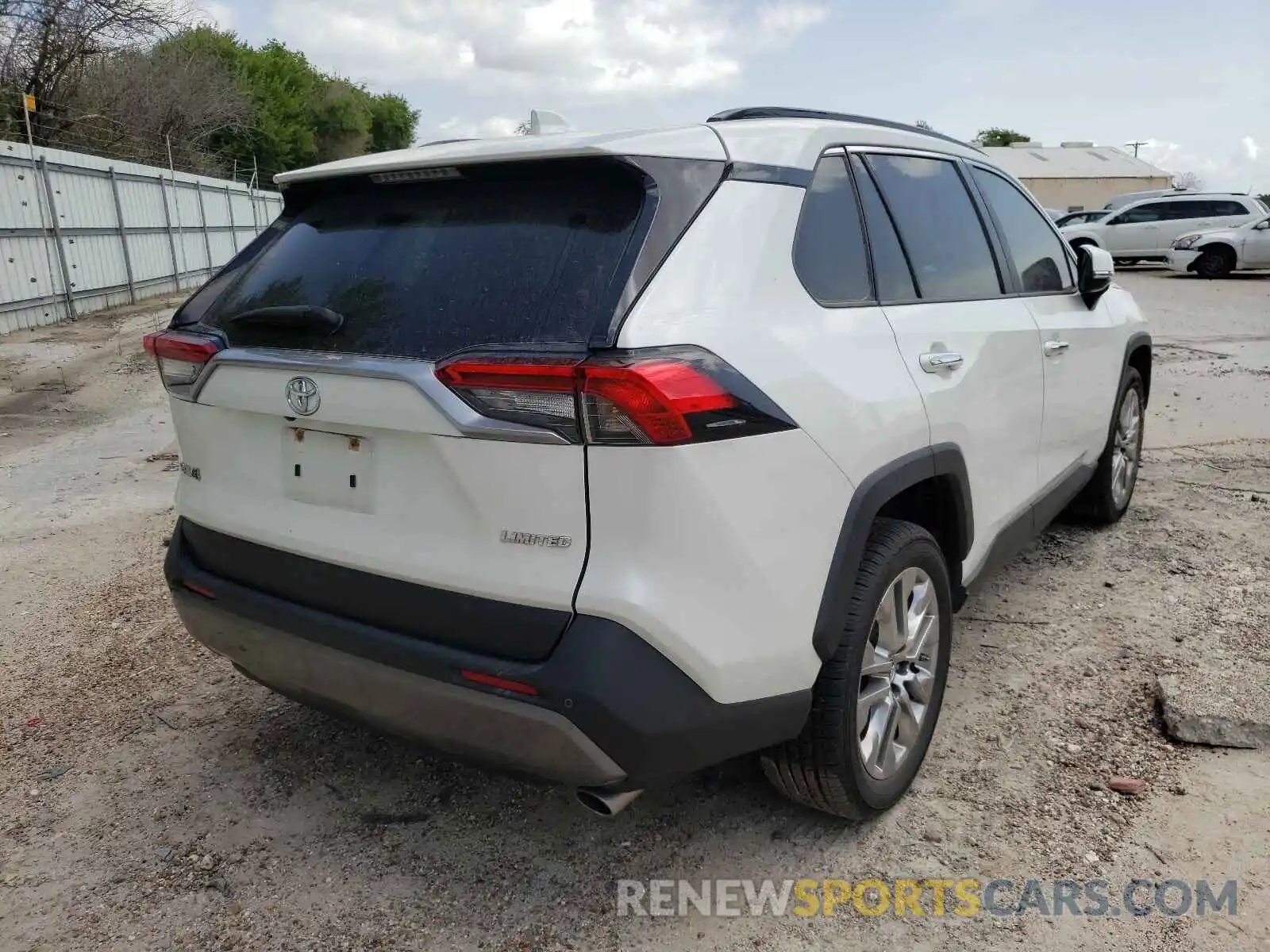 4 Photograph of a damaged car JTMY1RFV0KD011132 TOYOTA RAV4 2019