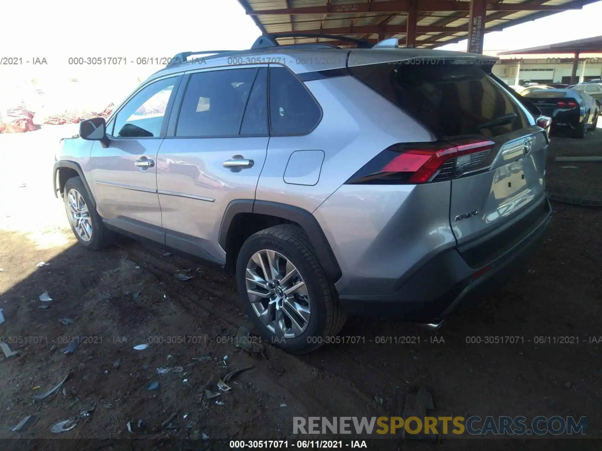 3 Фотография поврежденного автомобиля JTMY1RFV0KD034734 TOYOTA RAV4 2019