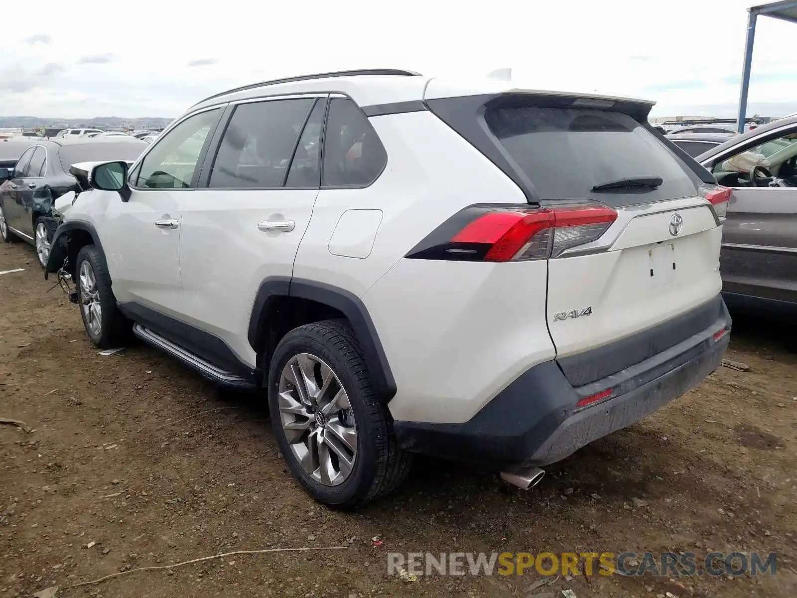 3 Photograph of a damaged car JTMY1RFV0KD506298 TOYOTA RAV4 2019