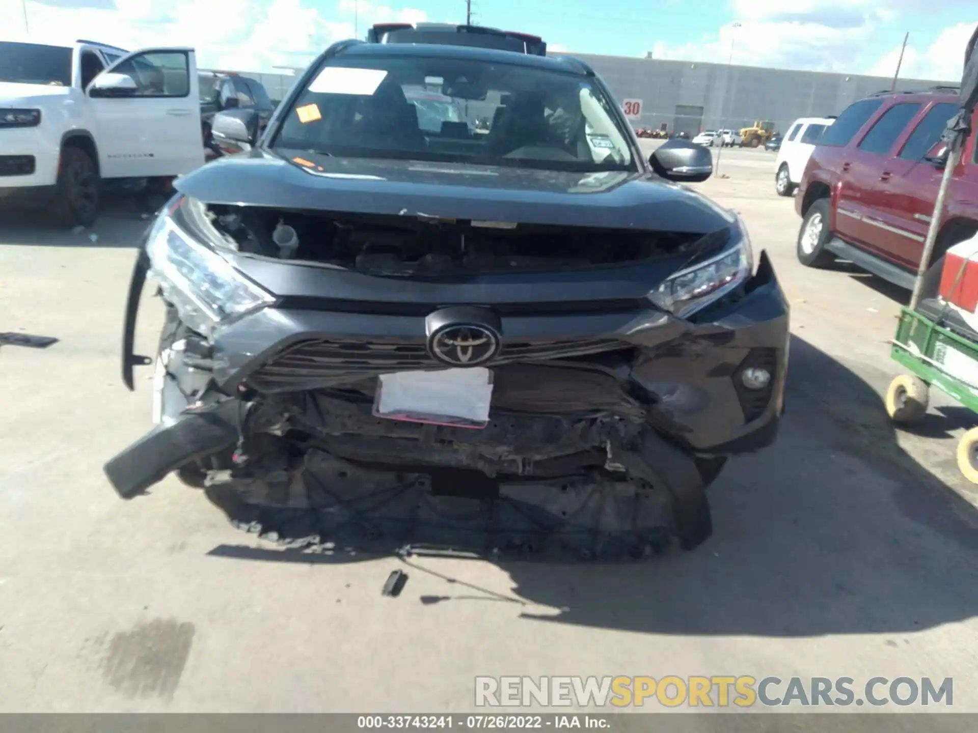 6 Photograph of a damaged car JTMY1RFV0KD513655 TOYOTA RAV4 2019