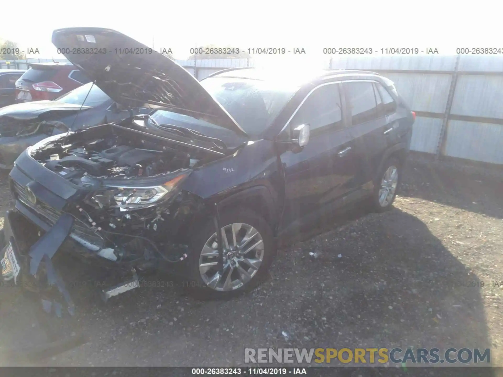 2 Photograph of a damaged car JTMY1RFV0KD514143 TOYOTA RAV4 2019