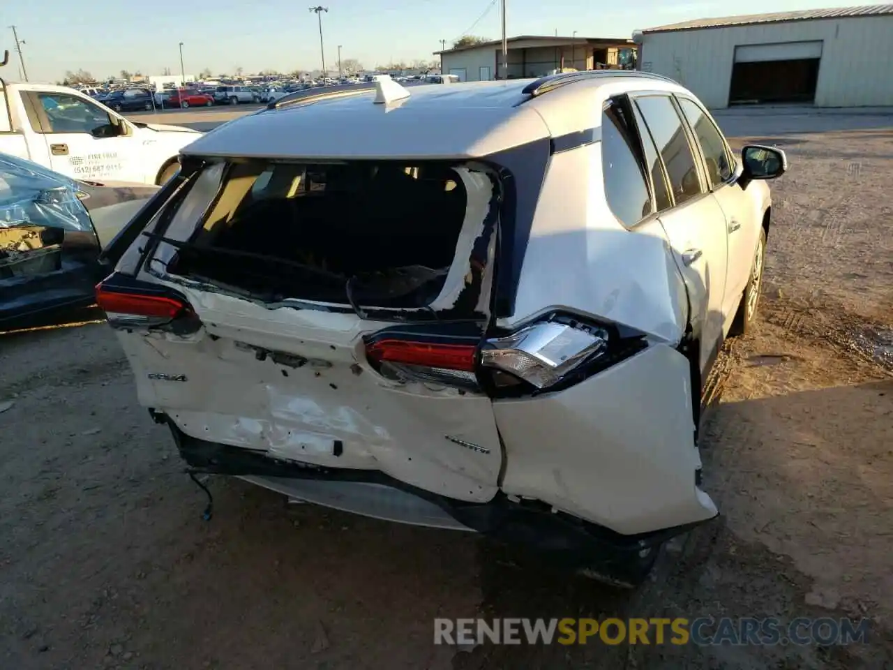 4 Photograph of a damaged car JTMY1RFV0KJ004487 TOYOTA RAV4 2019