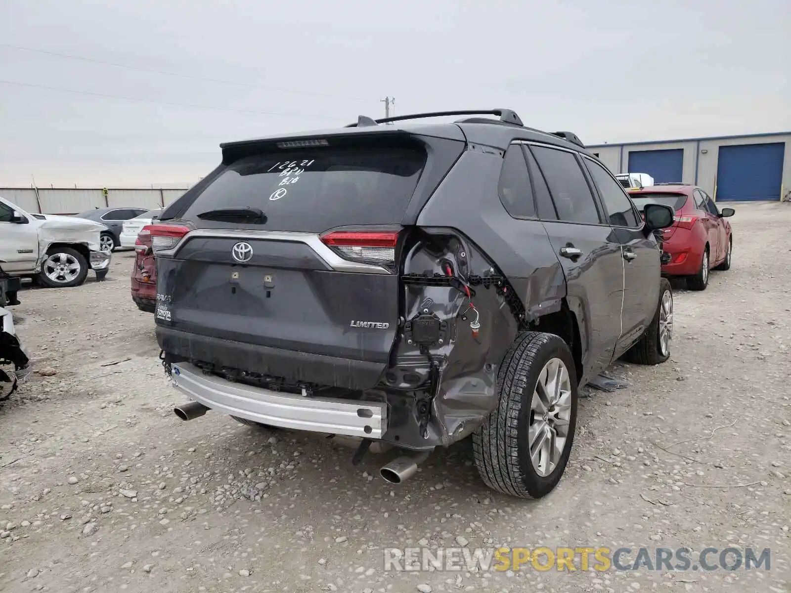 4 Фотография поврежденного автомобиля JTMY1RFV1KD509310 TOYOTA RAV4 2019