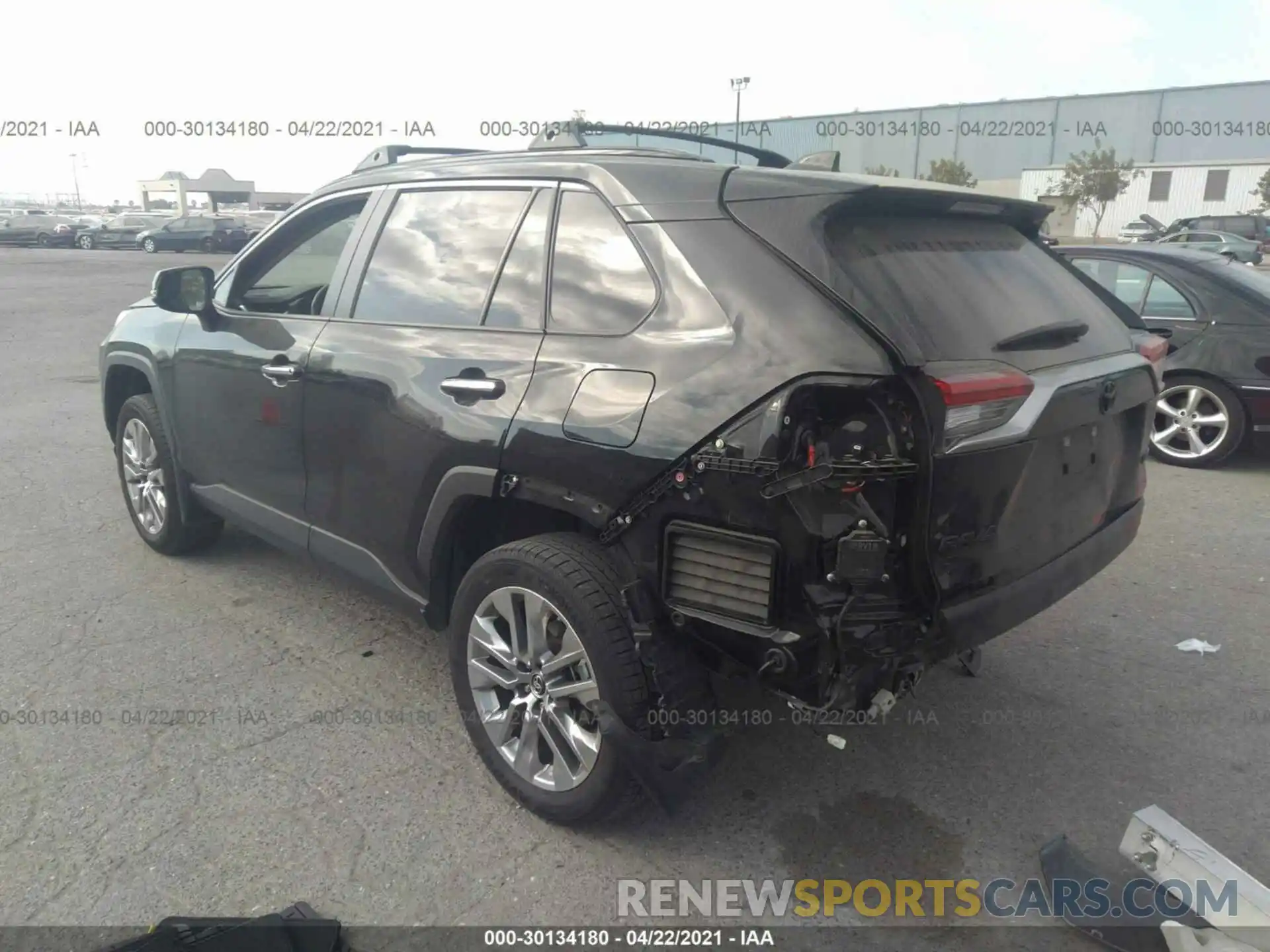 3 Photograph of a damaged car JTMY1RFV1KD510389 TOYOTA RAV4 2019