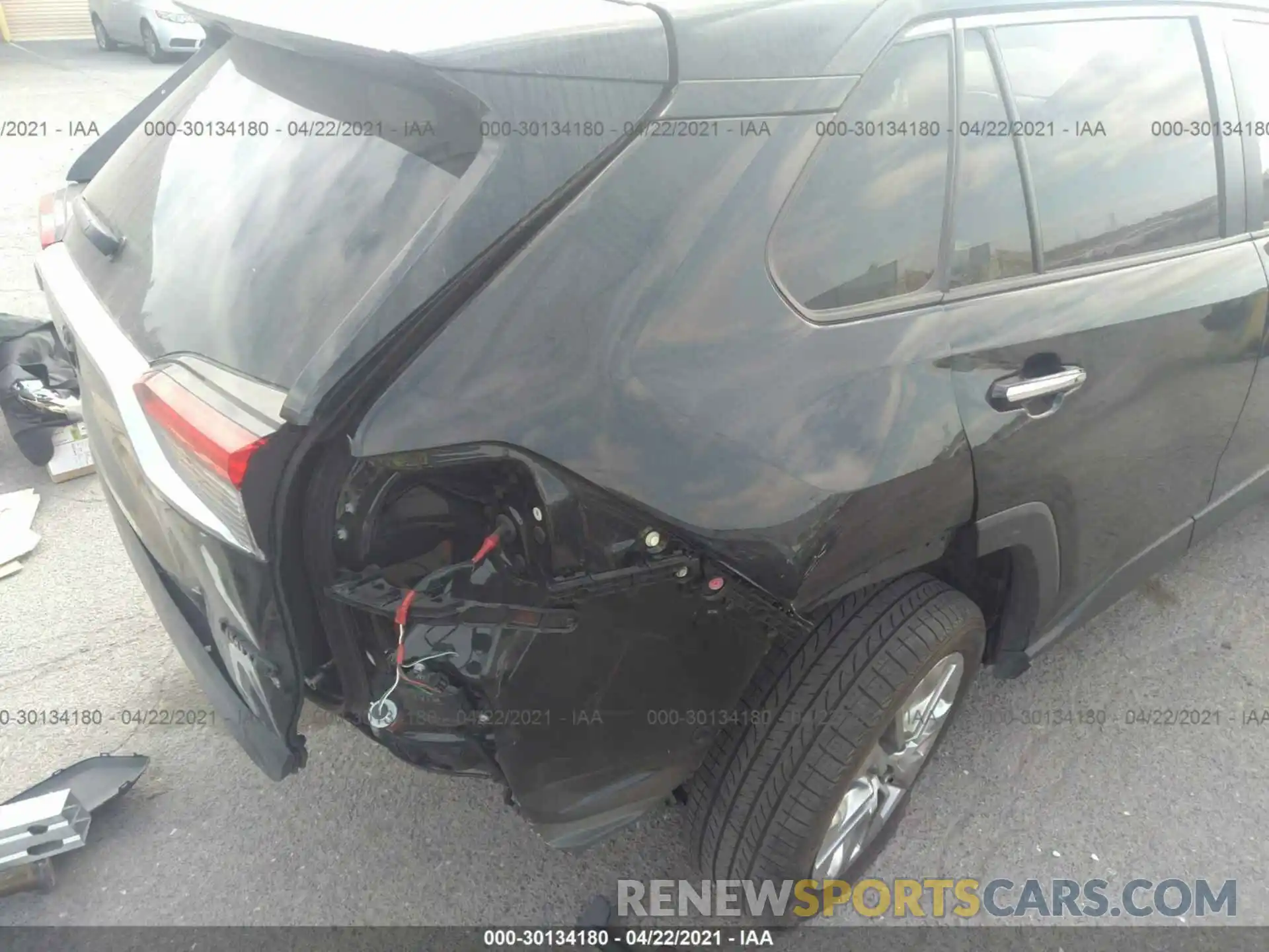 6 Photograph of a damaged car JTMY1RFV1KD510389 TOYOTA RAV4 2019