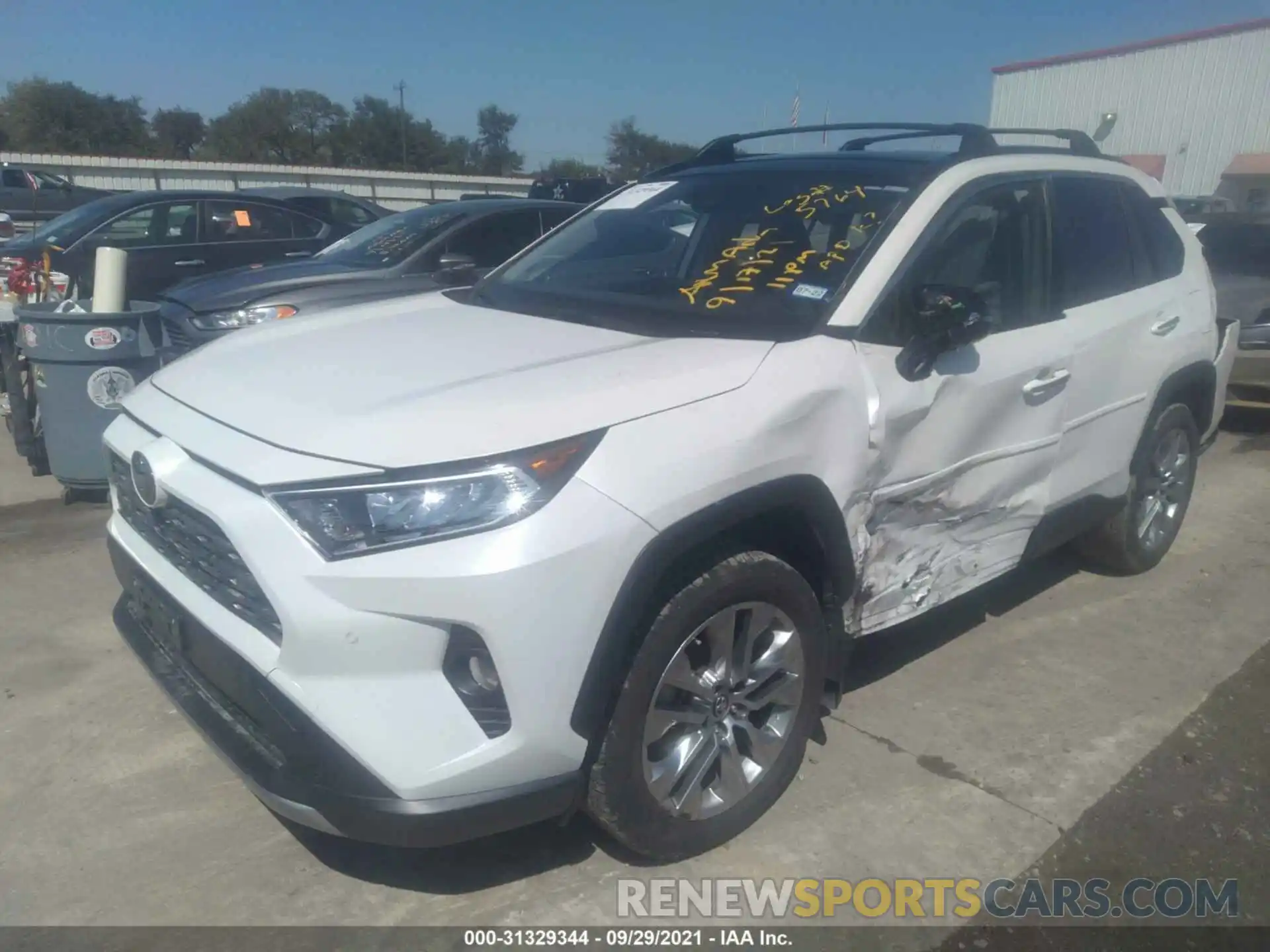 2 Фотография поврежденного автомобиля JTMY1RFV1KD515625 TOYOTA RAV4 2019