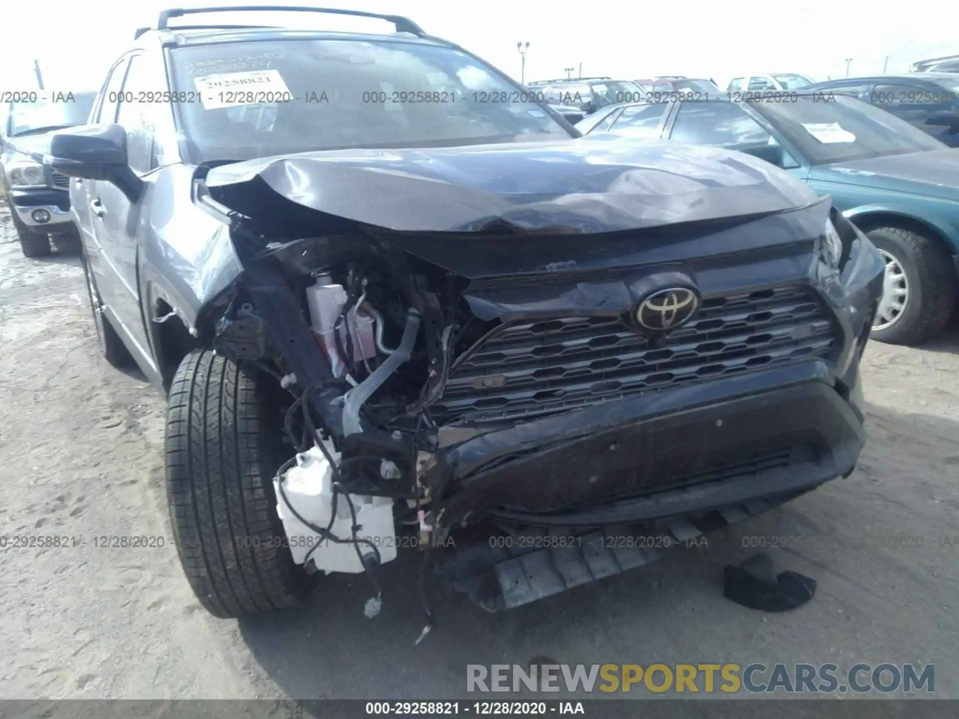 6 Photograph of a damaged car JTMY1RFV1KD515656 TOYOTA RAV4 2019