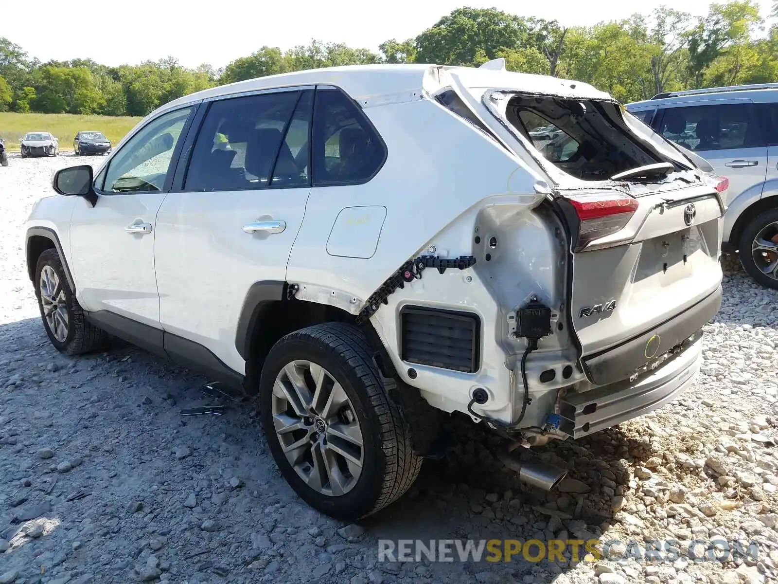 3 Photograph of a damaged car JTMY1RFV1KD516175 TOYOTA RAV4 2019