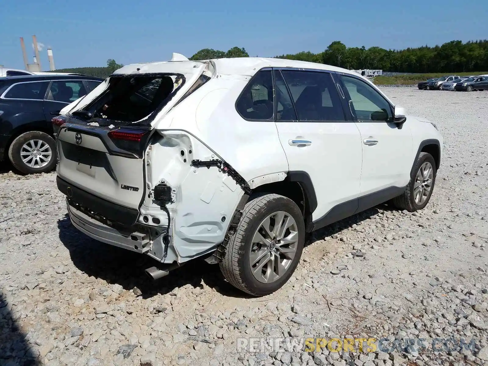 4 Photograph of a damaged car JTMY1RFV1KD516175 TOYOTA RAV4 2019