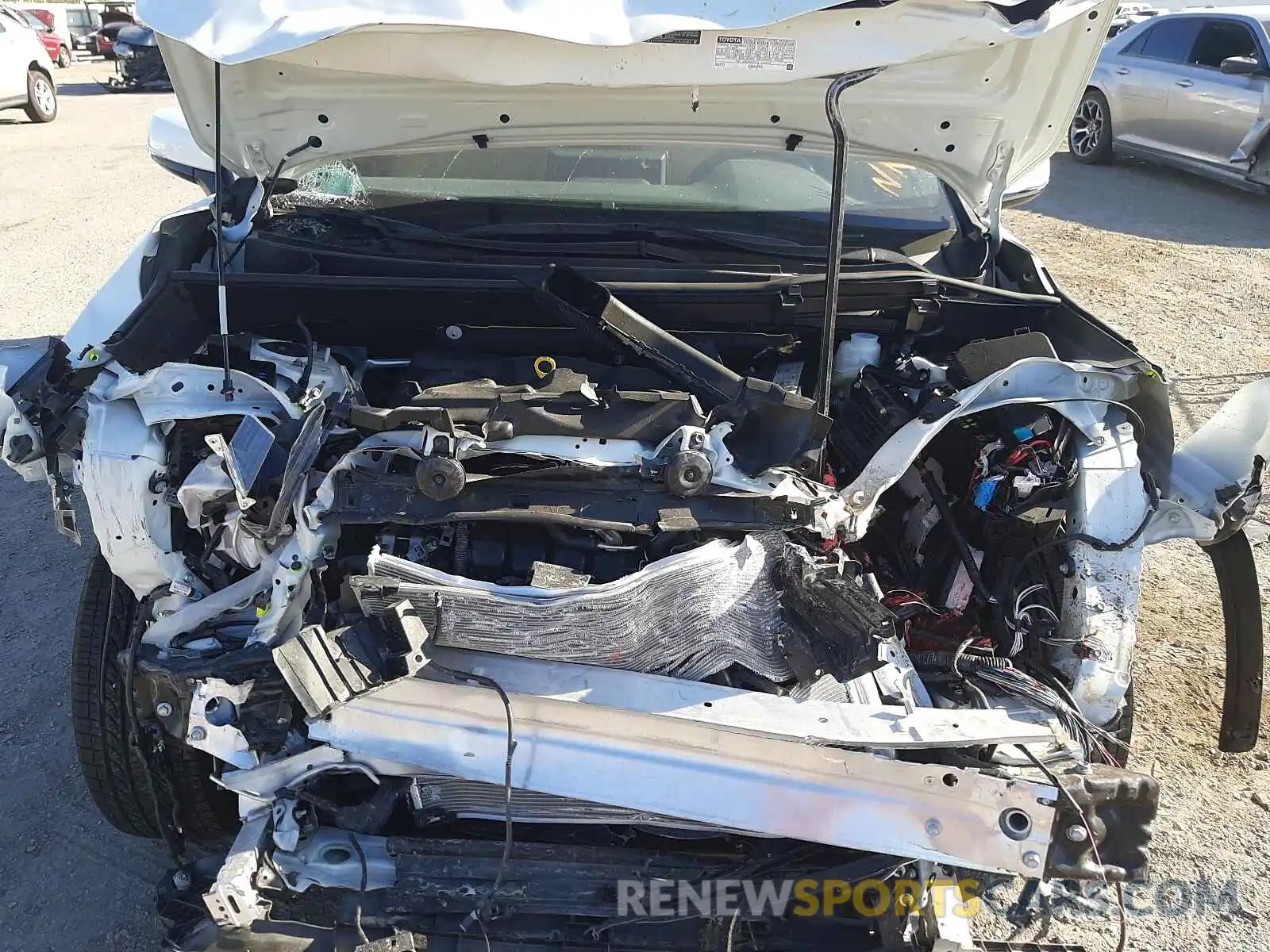 7 Photograph of a damaged car JTMY1RFV2KD021094 TOYOTA RAV4 2019