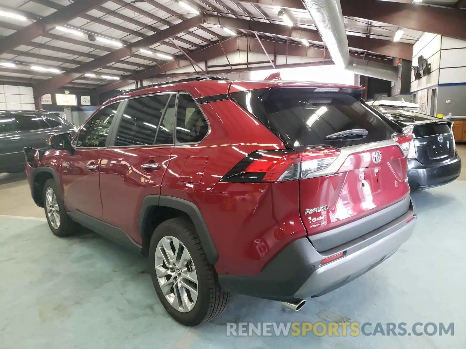 3 Photograph of a damaged car JTMY1RFV2KD506156 TOYOTA RAV4 2019