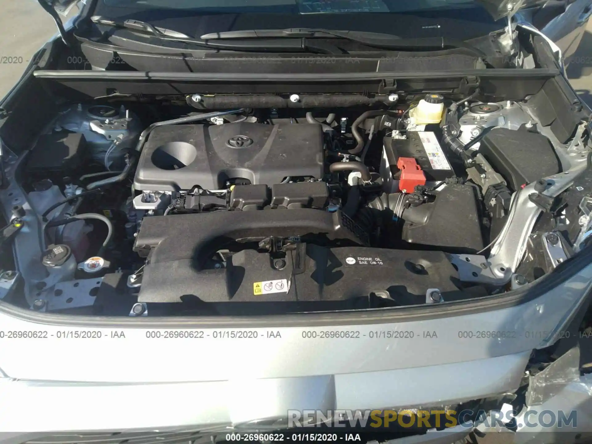 10 Фотография поврежденного автомобиля JTMY1RFV3KD029205 TOYOTA RAV4 2019