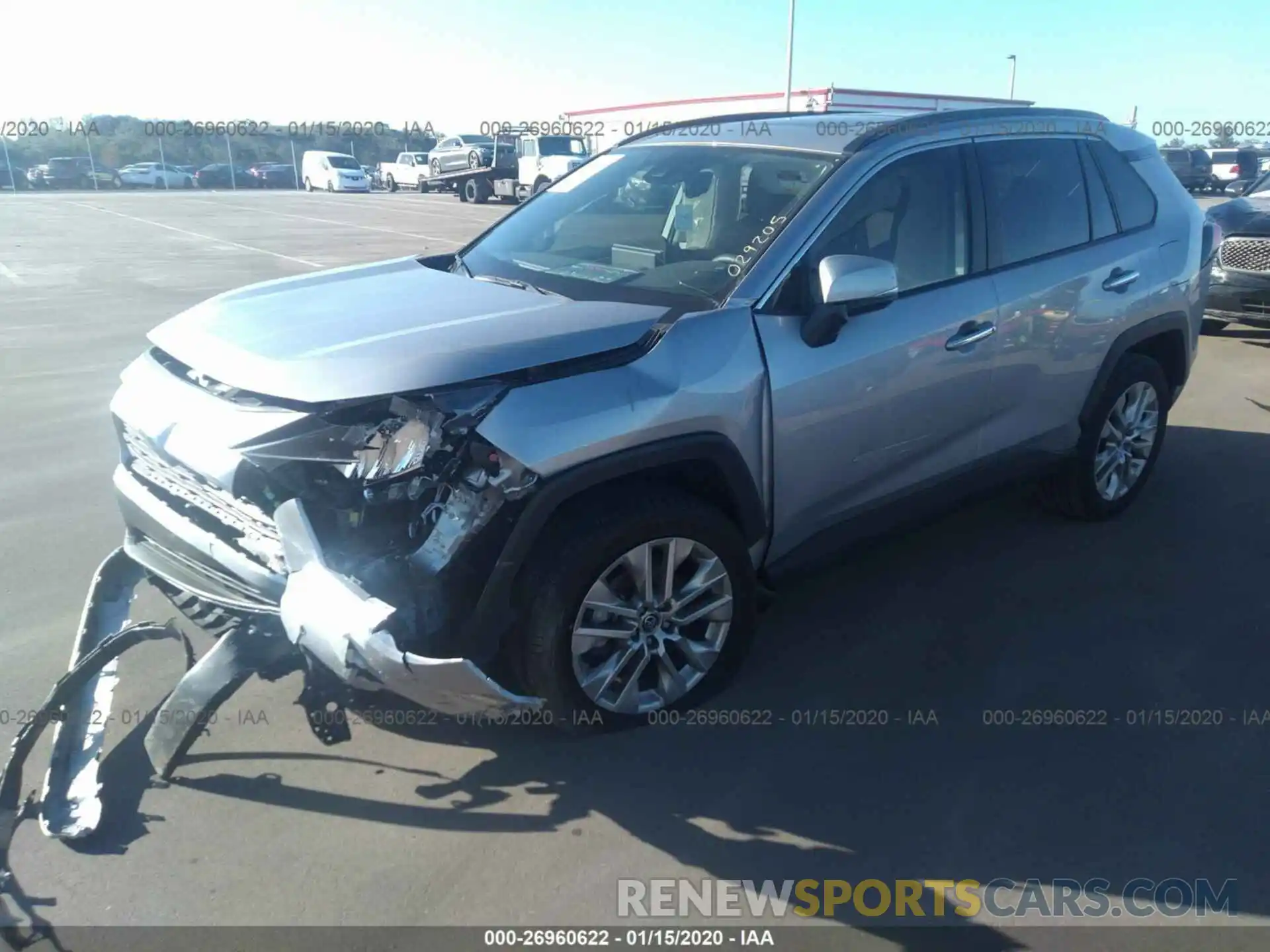 2 Фотография поврежденного автомобиля JTMY1RFV3KD029205 TOYOTA RAV4 2019